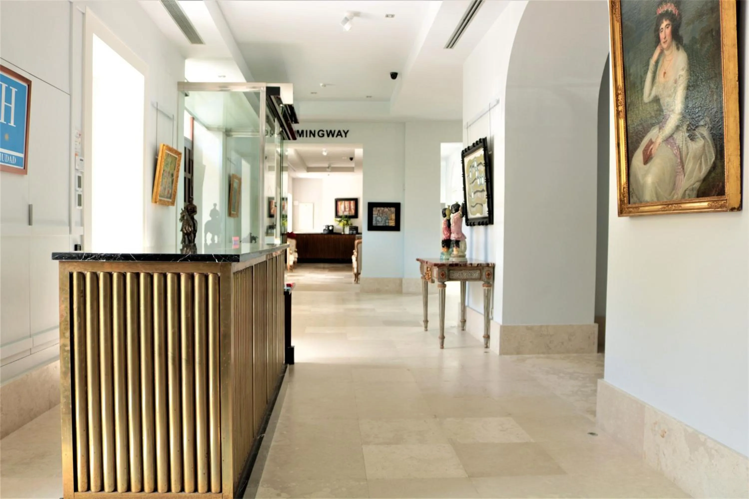 Lobby or reception in Hotel Boutique Palacio Corredera