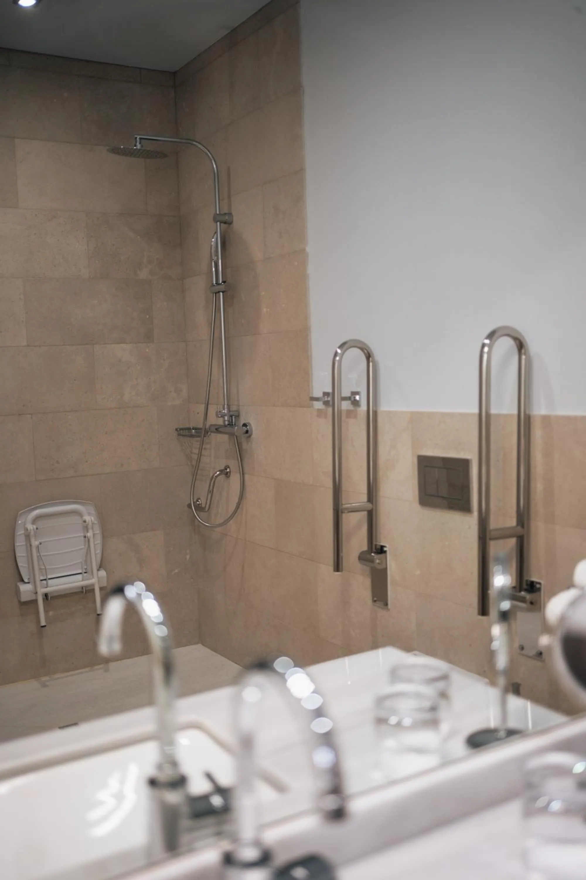 Shower in Hotel Boutique Palacio Corredera