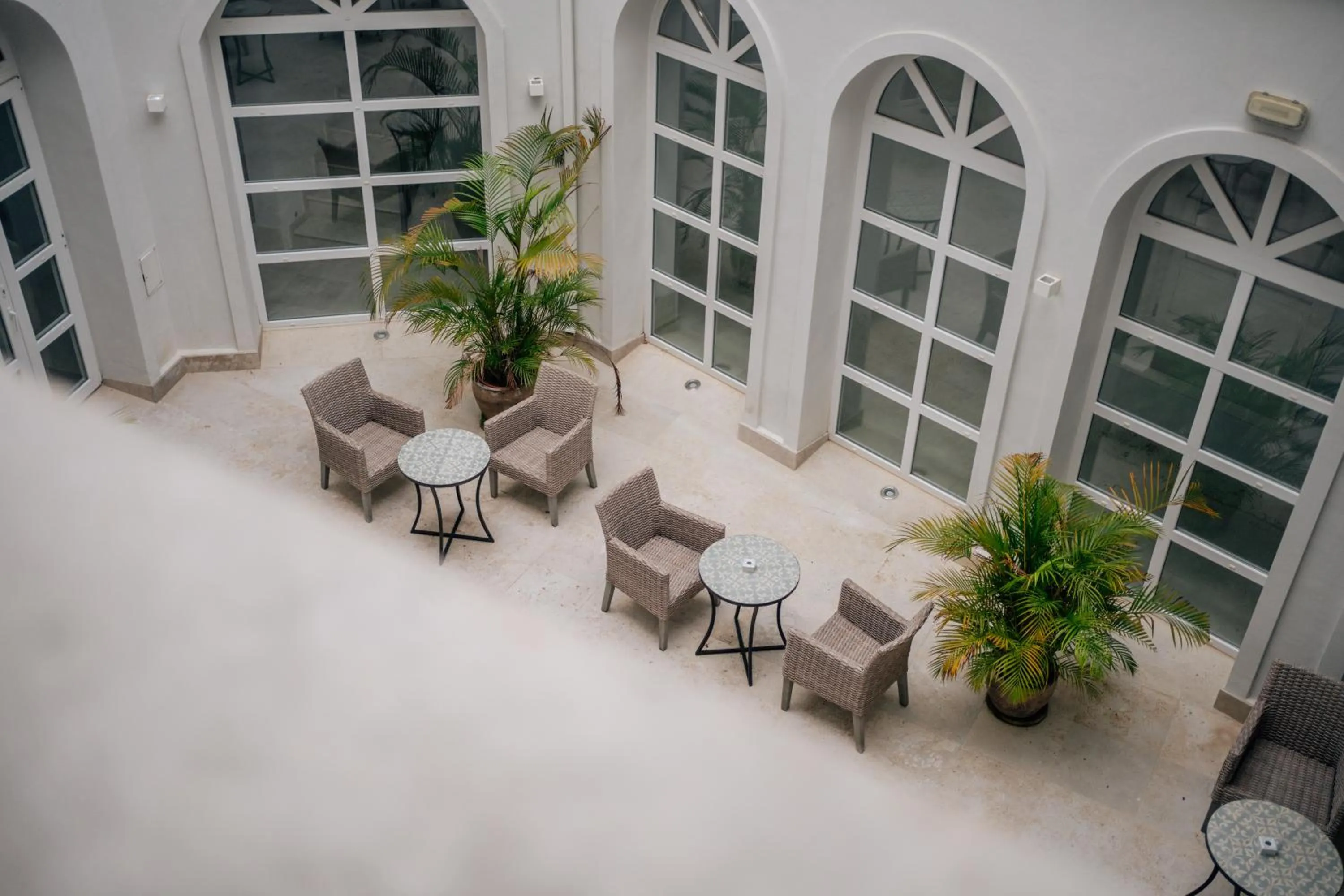 Patio in Hotel Boutique Palacio Corredera