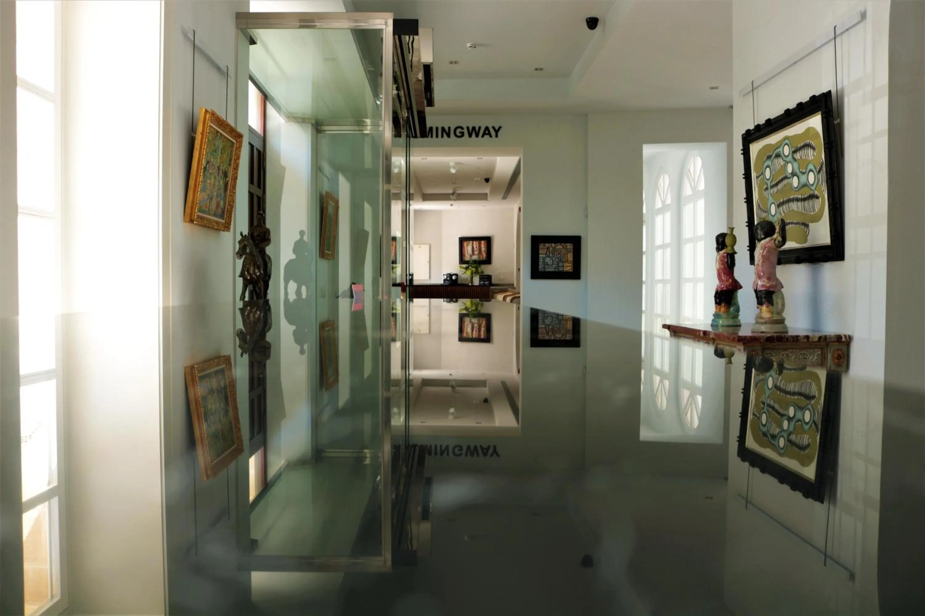 Lobby or reception in Hotel Boutique Palacio Corredera