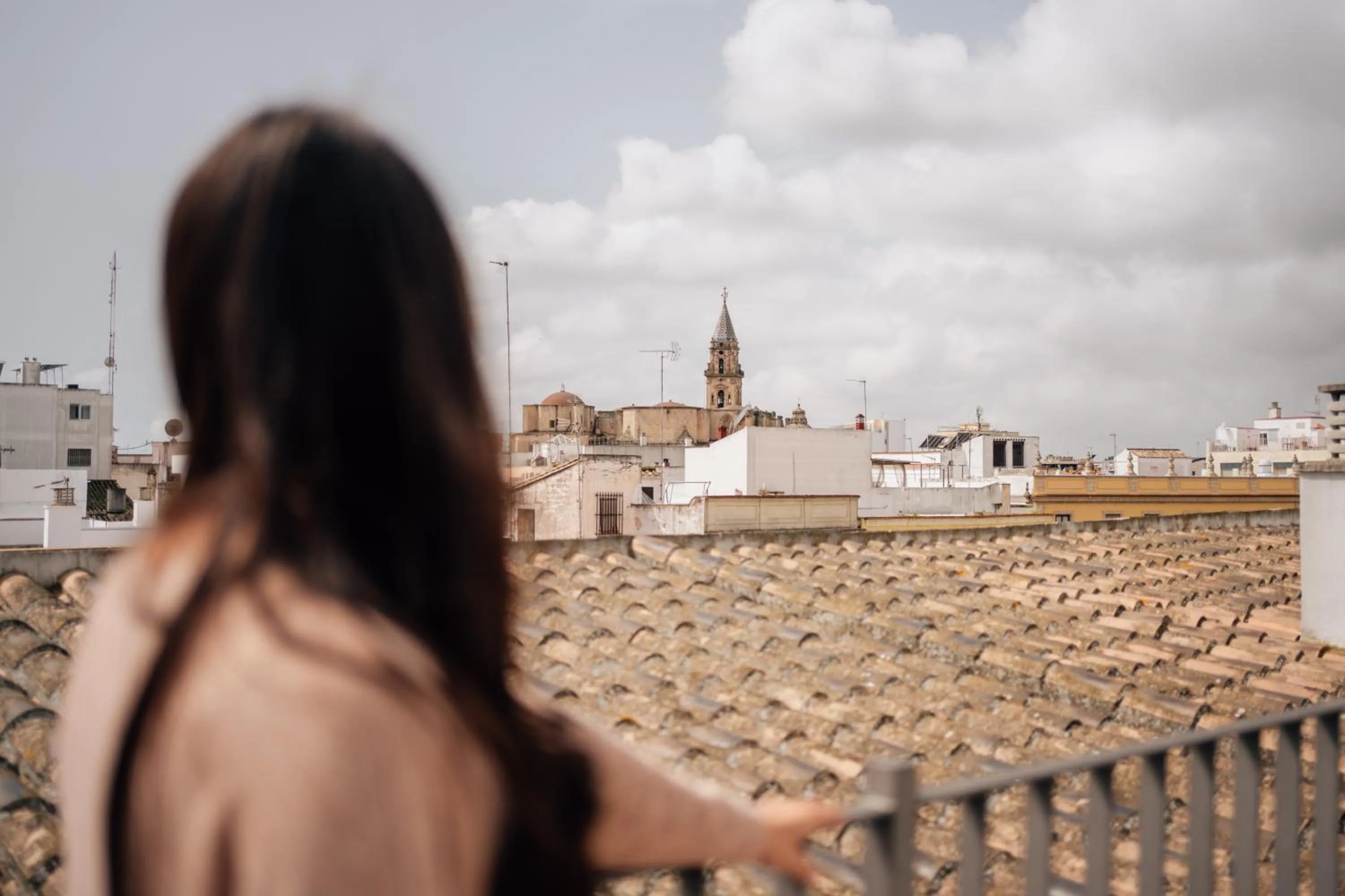 Balcony/Terrace in Hotel Boutique Palacio Corredera