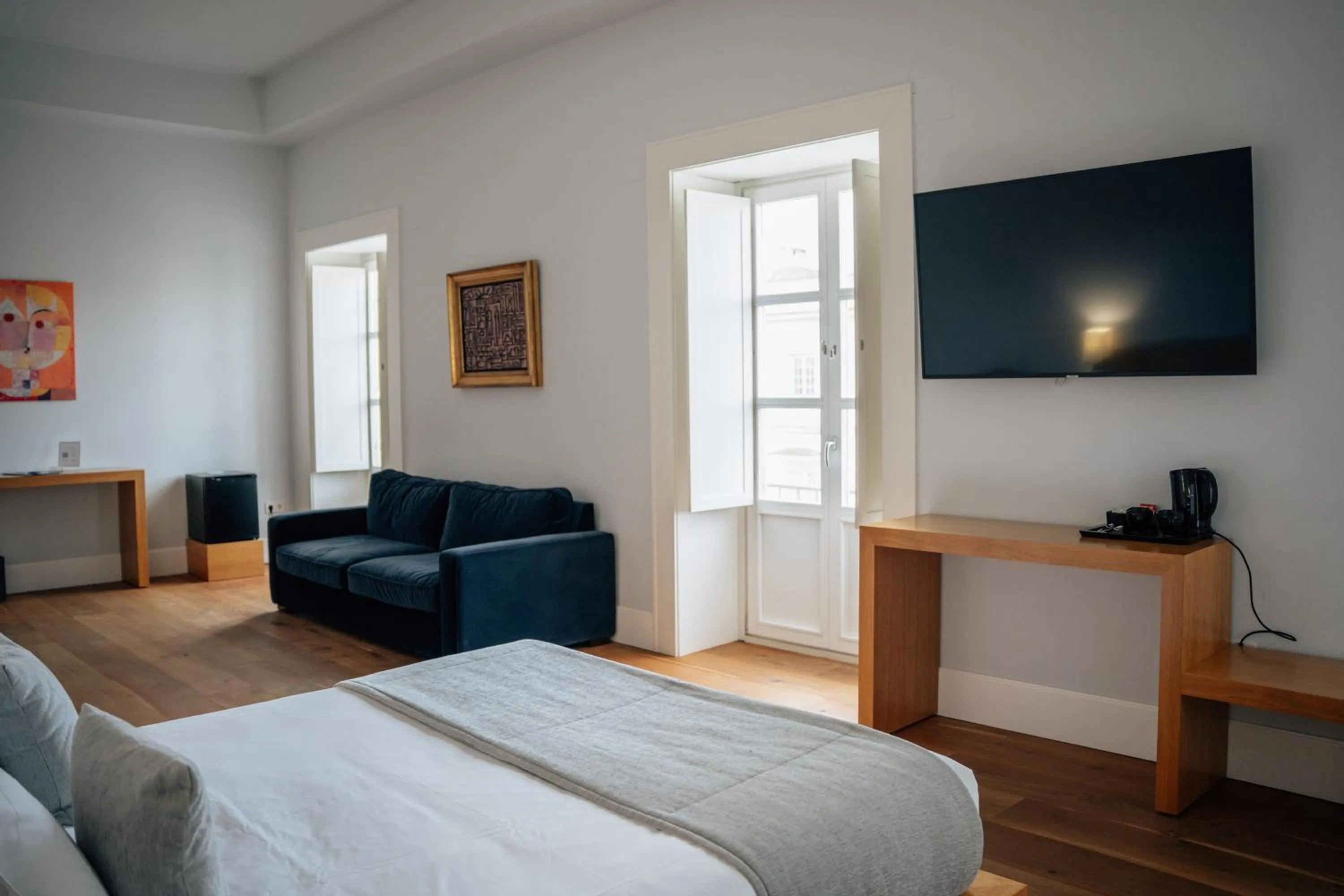 Bed in Hotel Boutique Palacio Corredera