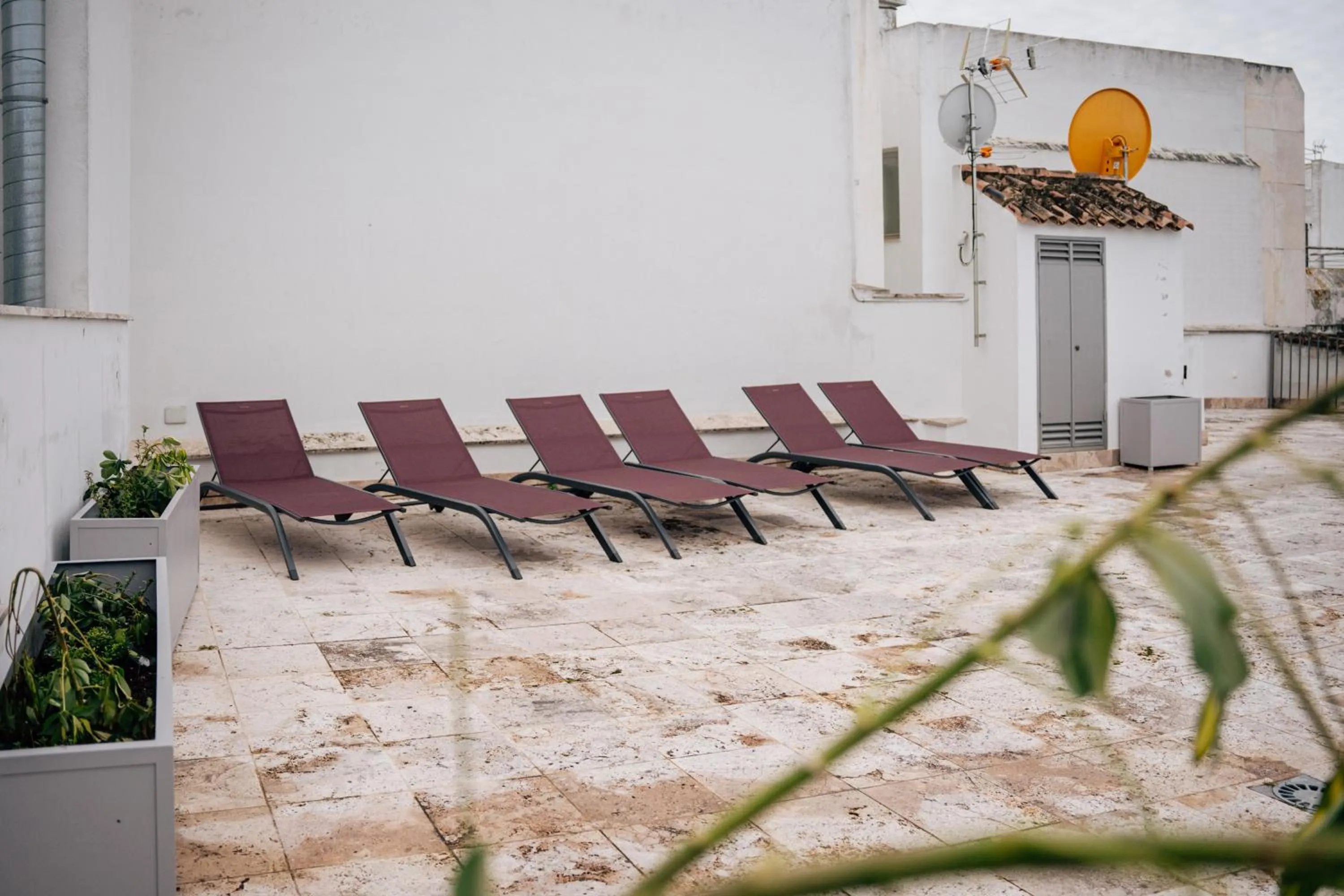 Solarium in Hotel Boutique Palacio Corredera