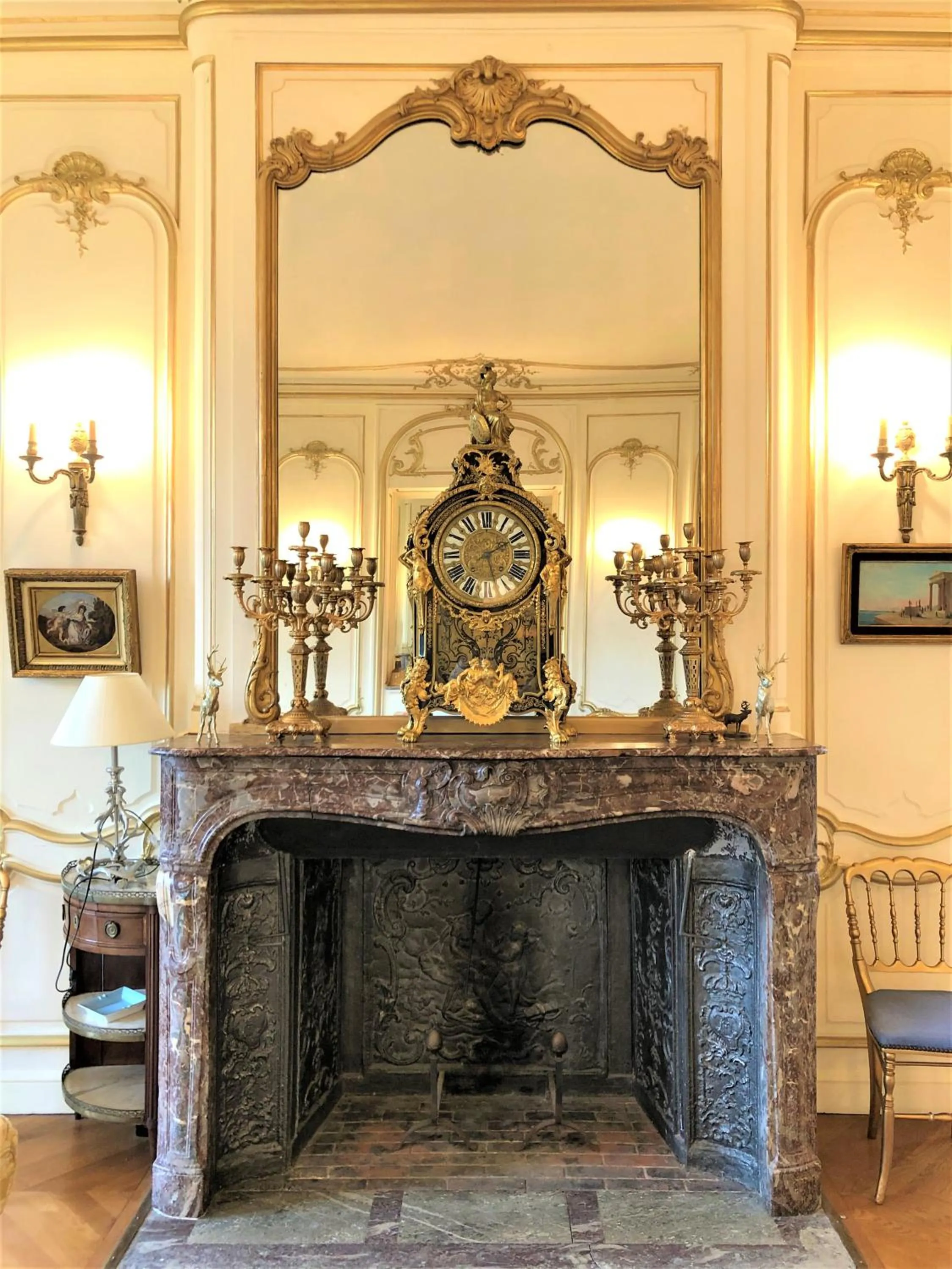 flat iron in Château du Boulay Morin