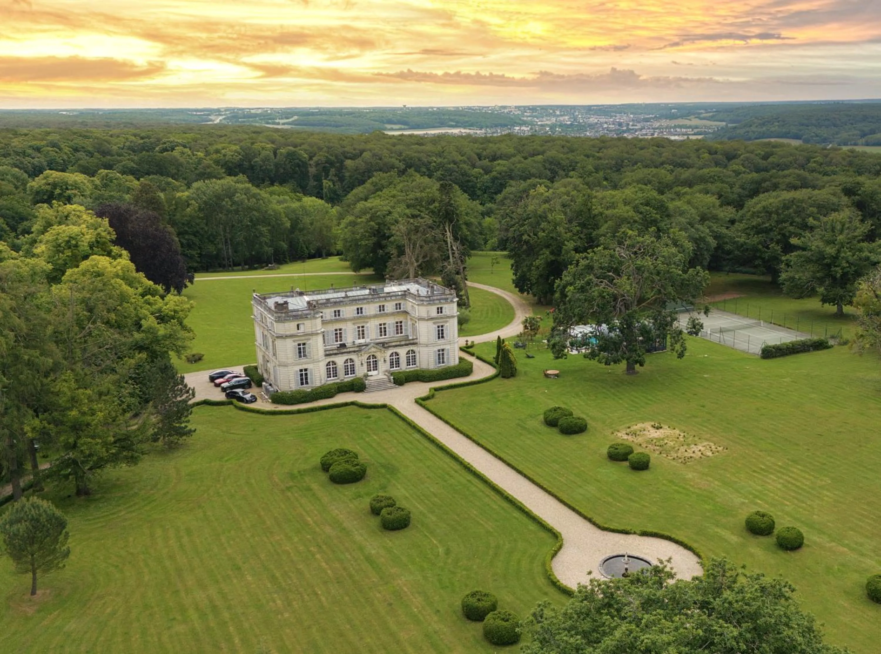 Property building in Château du Boulay Morin