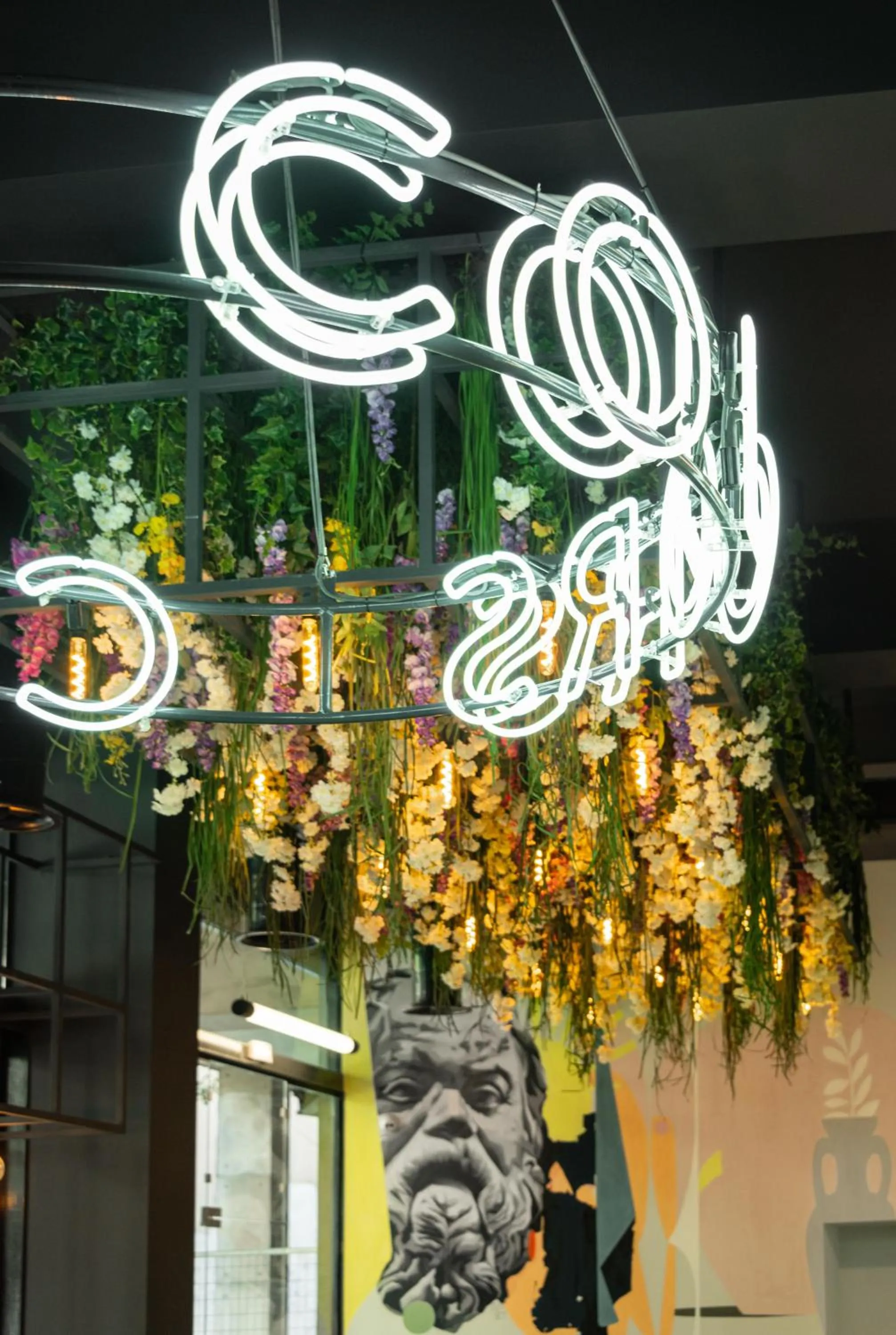 Decorative detail in Colors Hotel Athens