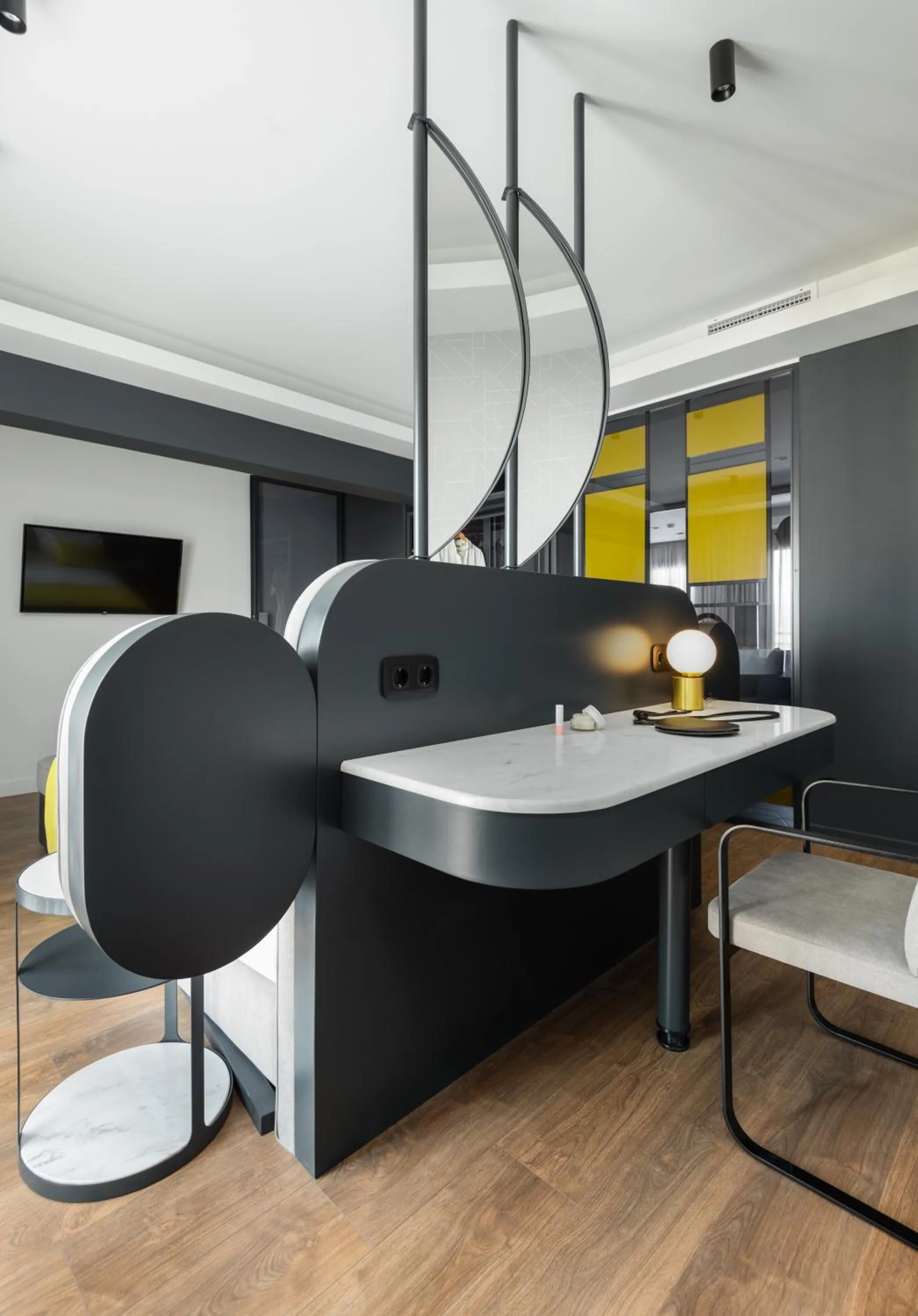 Living room in Colors Hotel Athens