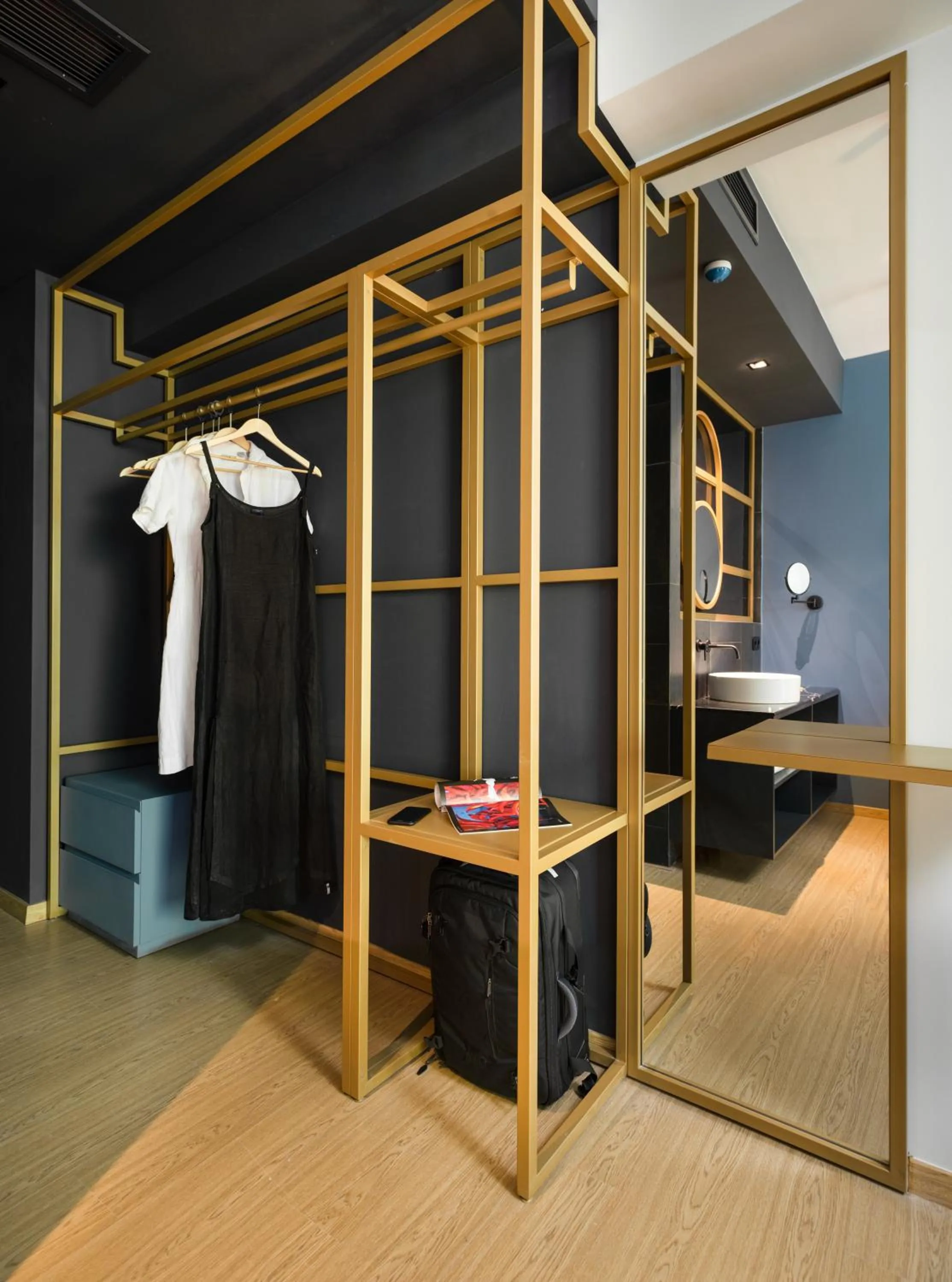 wardrobe in Colors Hotel Athens