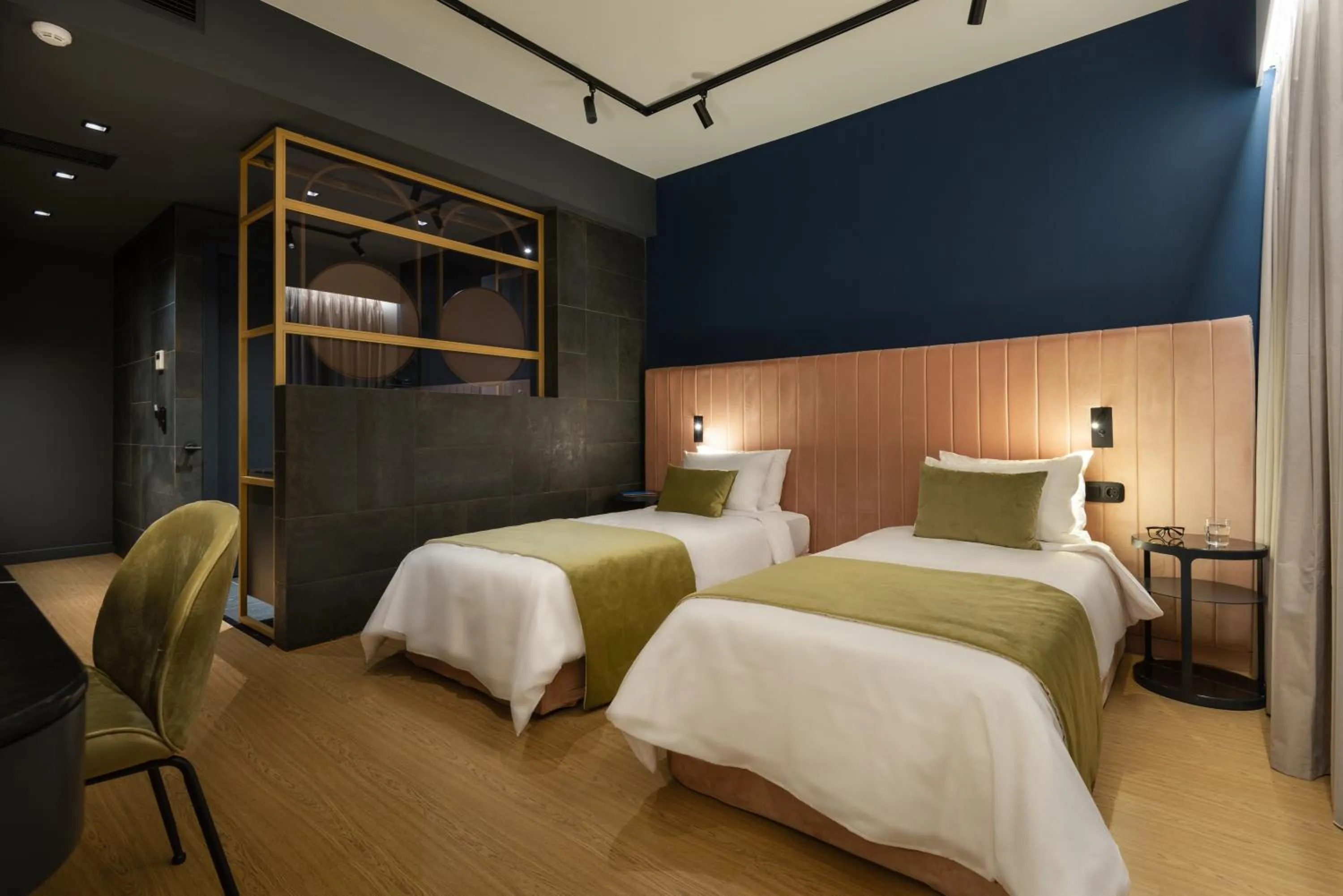 Bed in Colors Hotel Athens