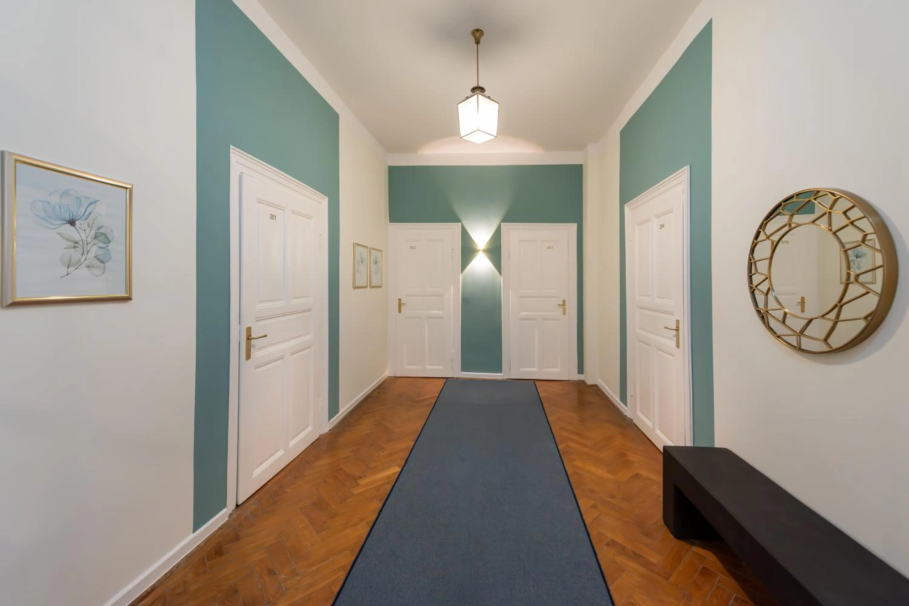 Floor plan in Villa Thea Hotel am Rosengarten