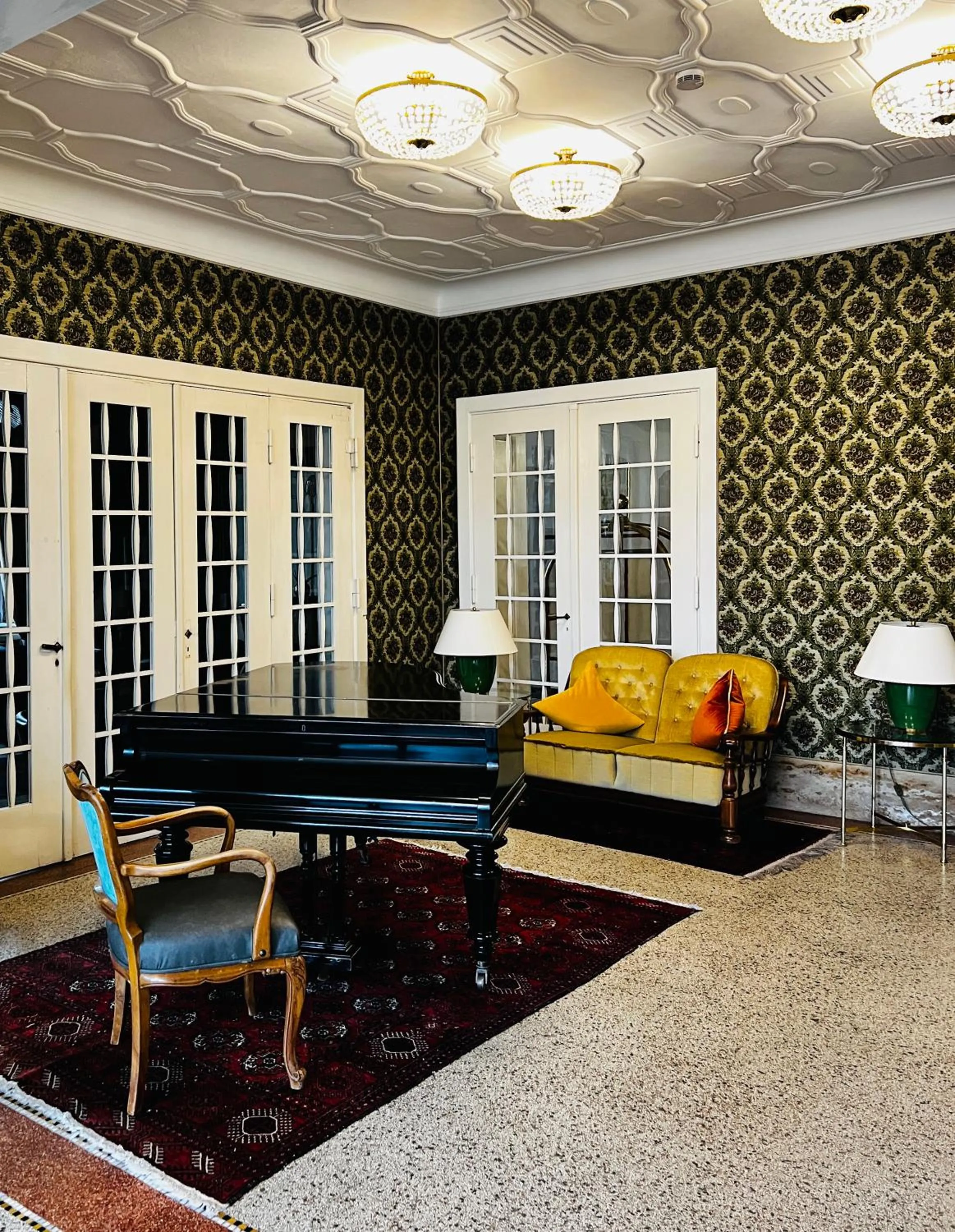 Living room in Villa Thea Hotel am Rosengarten