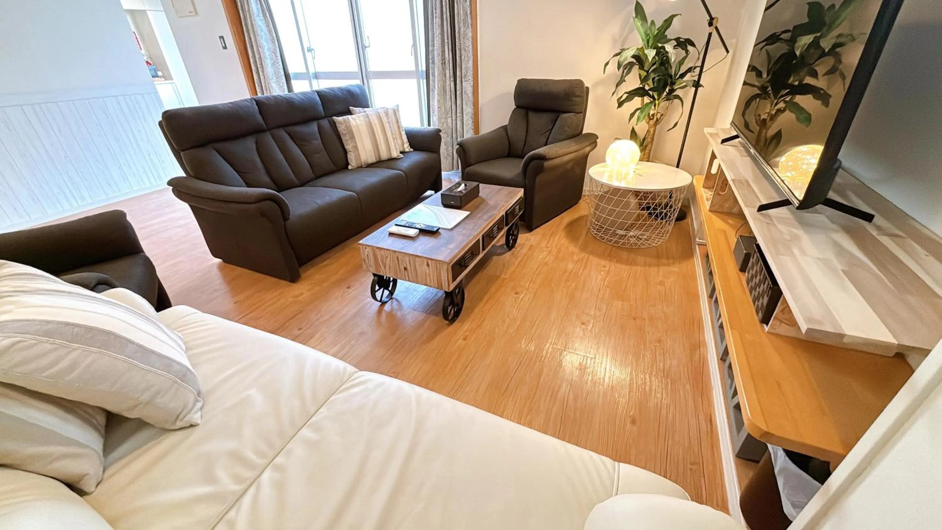 Living room in Condominium Palace Resort Chatan III