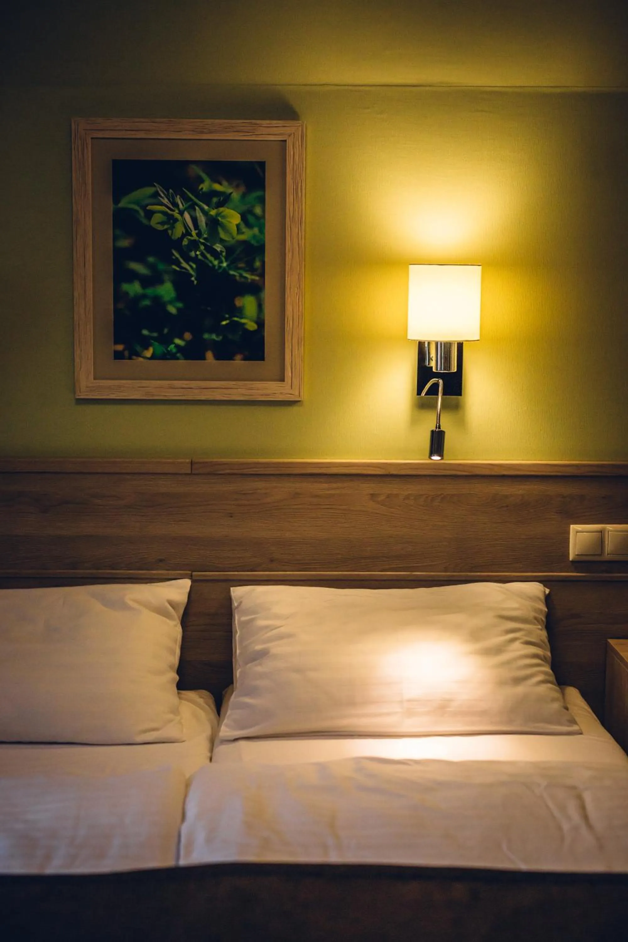 Bed in Natur Hotel Kövestető