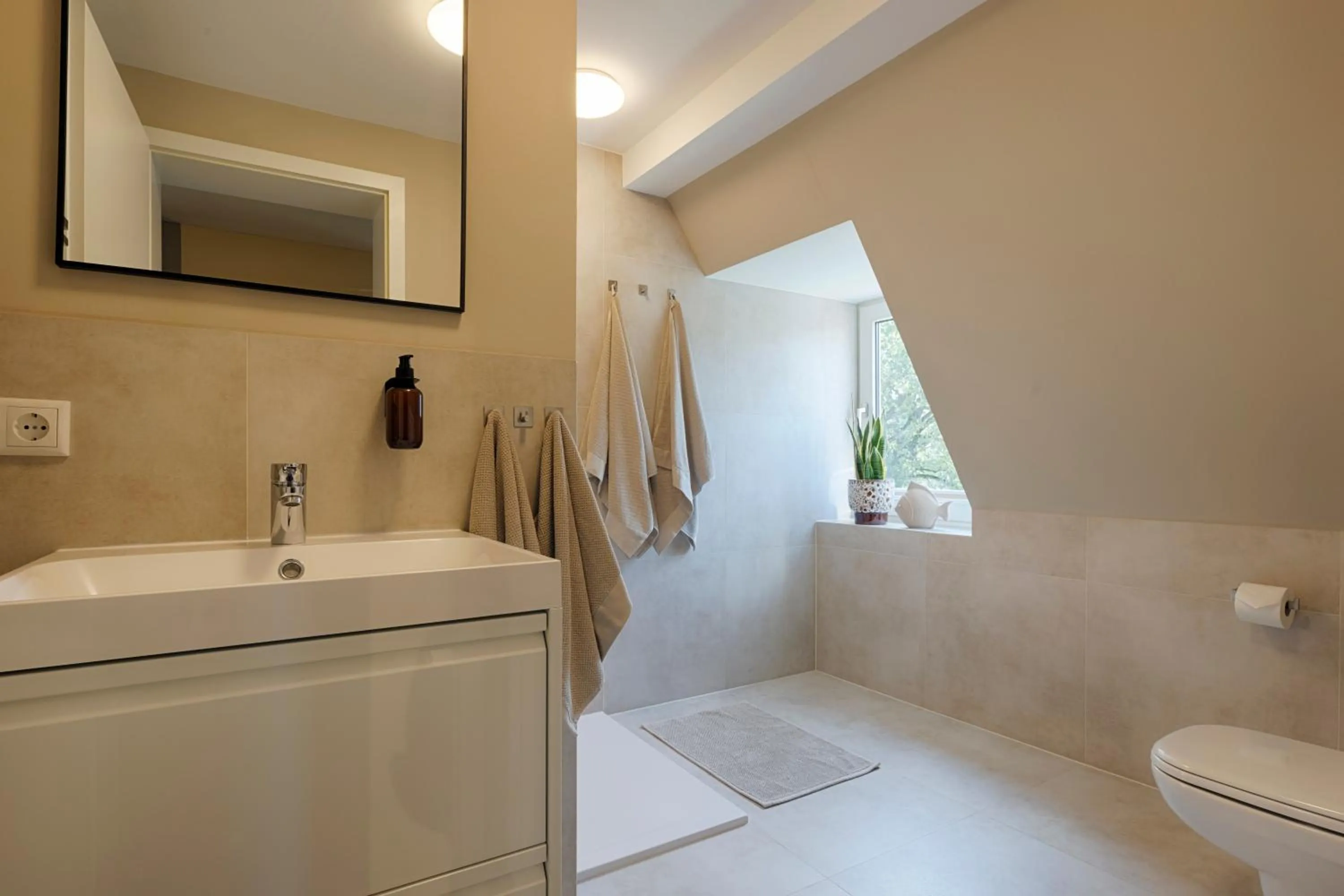 Bathroom in Hotel Fischzucht in Würzburg