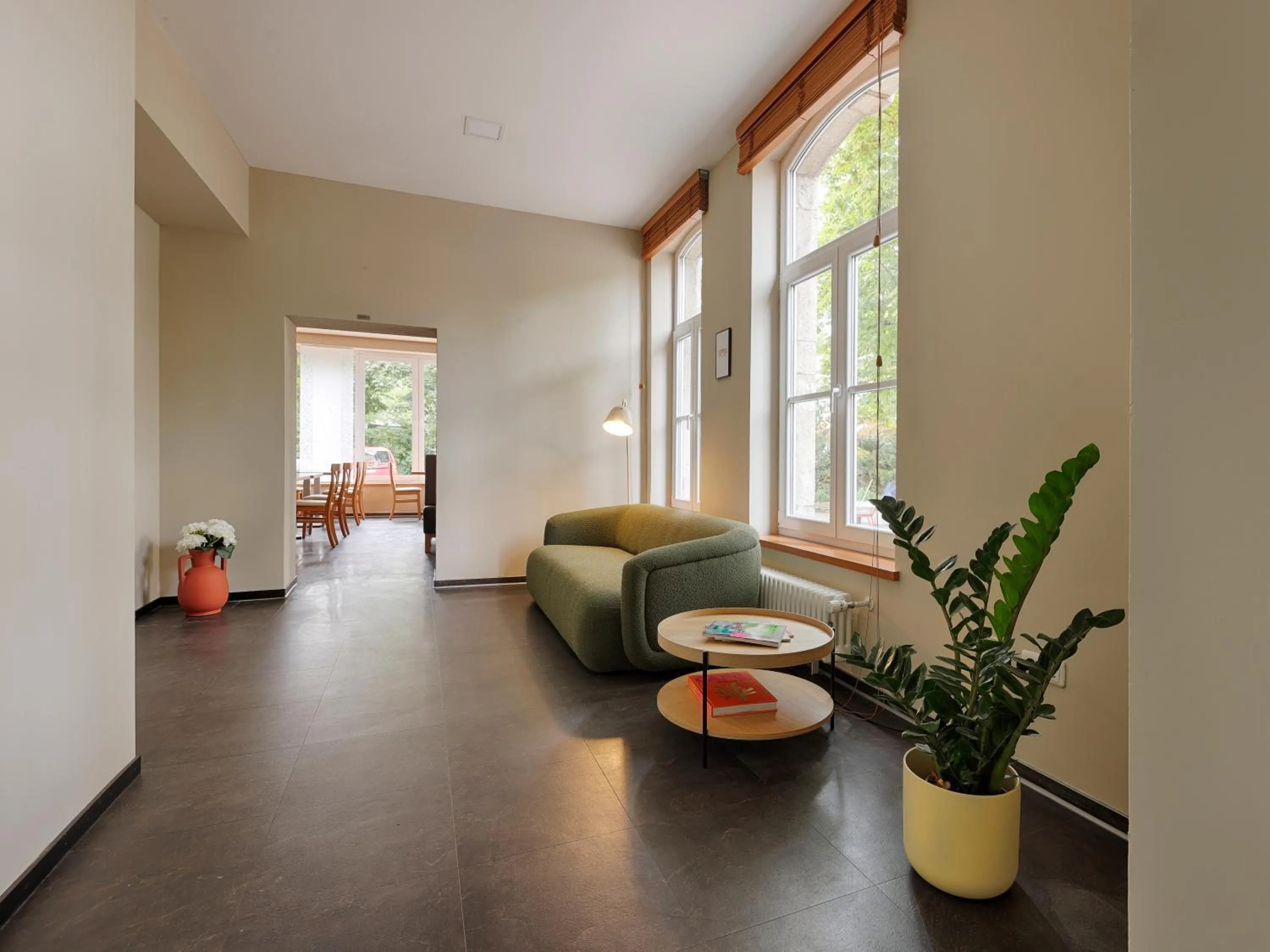 Lobby or reception in Hotel Fischzucht in Würzburg