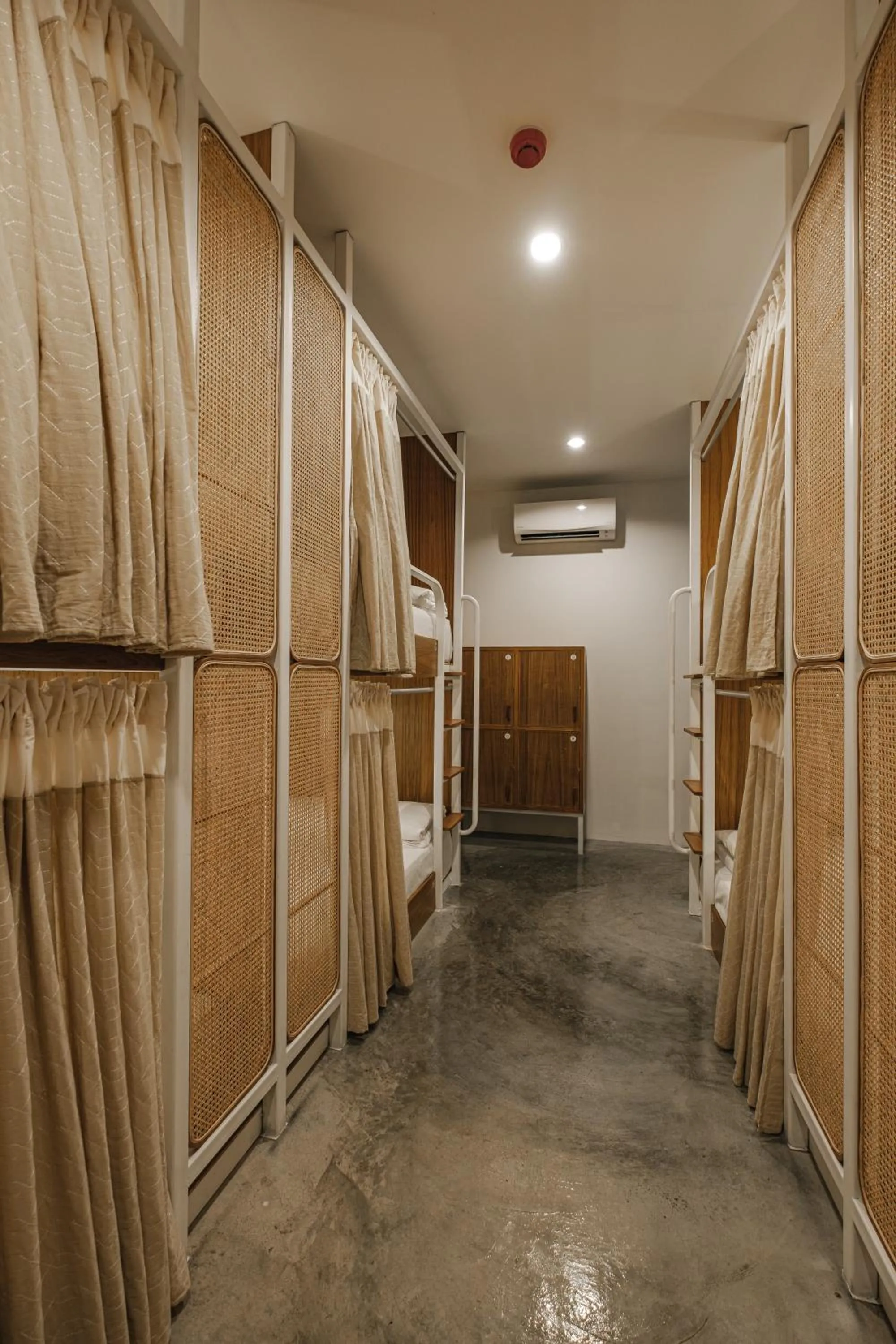 bunk bed in Hidden Garden Hostel