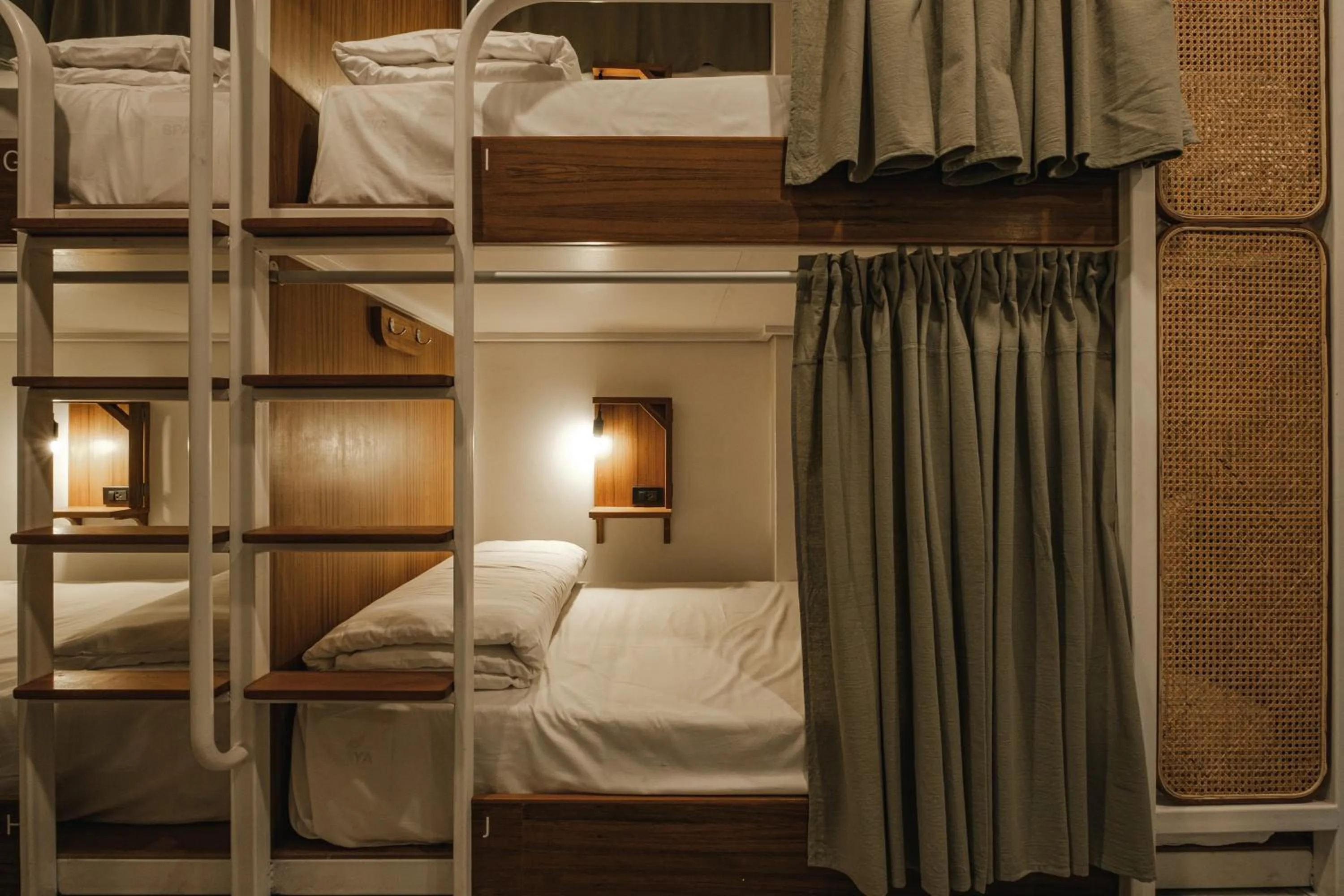 bunk bed, Bed in Hidden Garden Hostel