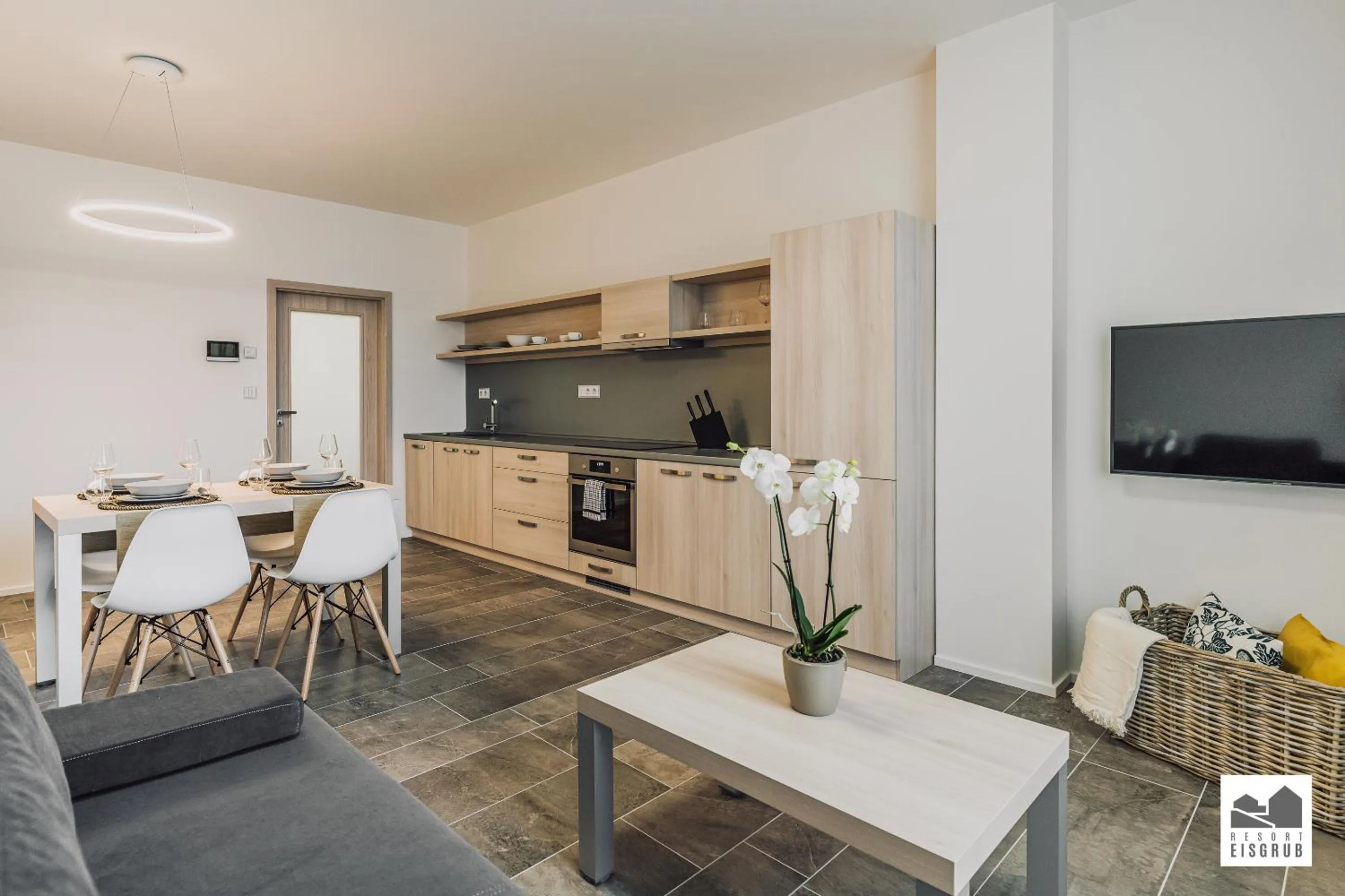 Kitchen or kitchenette in Resort Lednice - Eisgrub