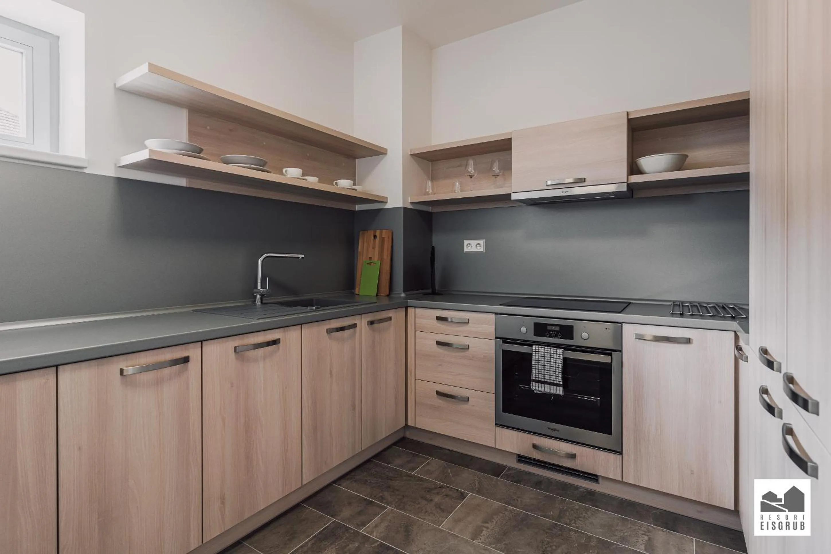 Kitchen or kitchenette in Resort Lednice - Eisgrub