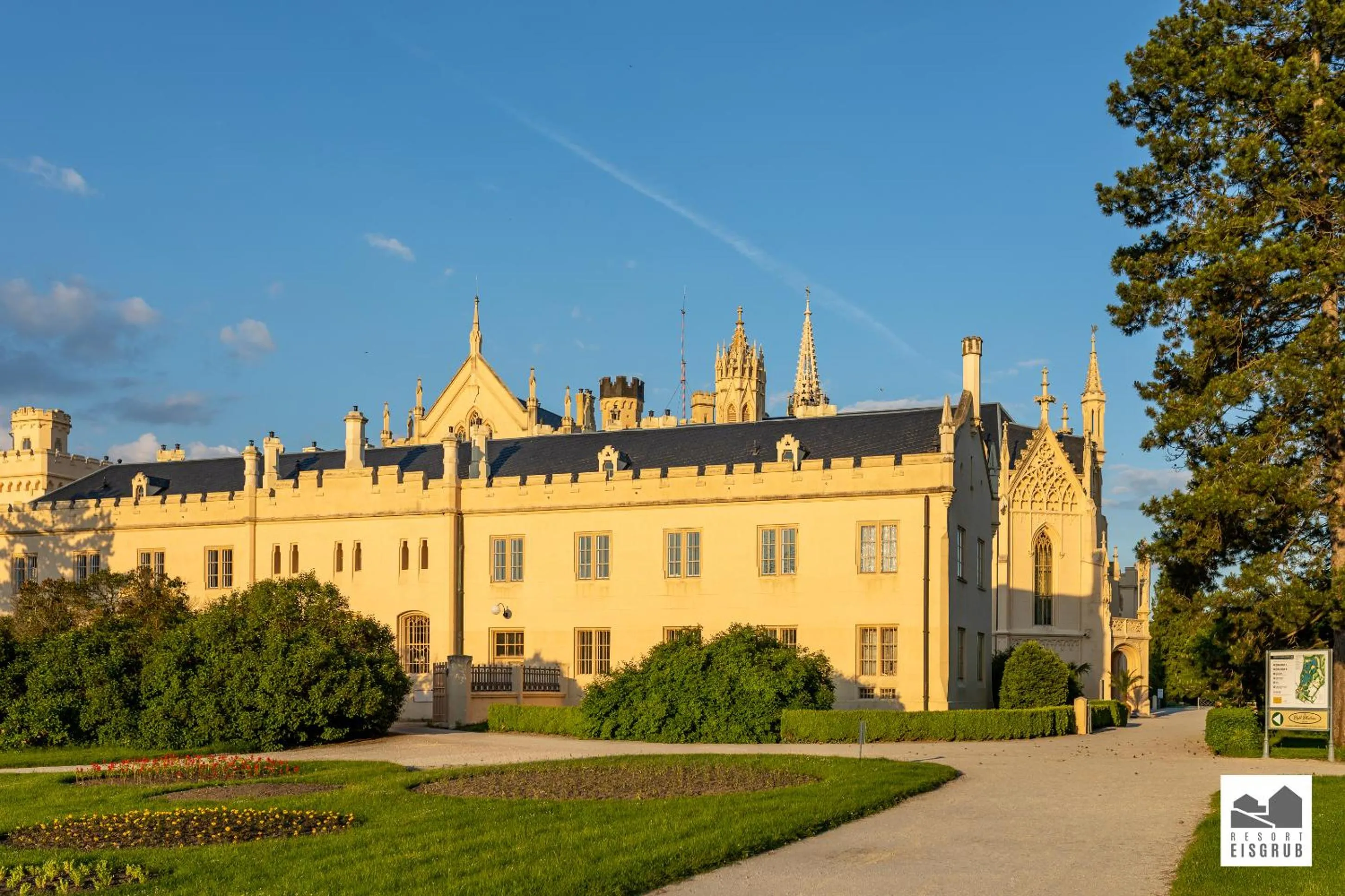 Nearby landmark in Resort Lednice - Eisgrub