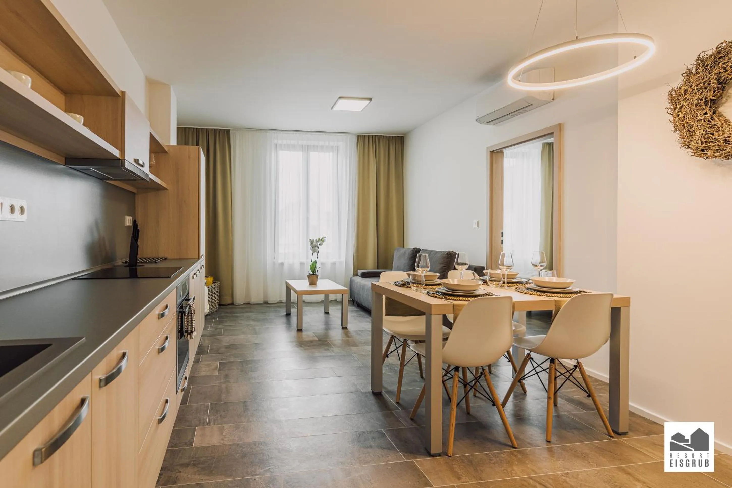 Kitchen or kitchenette in Resort Lednice - Eisgrub