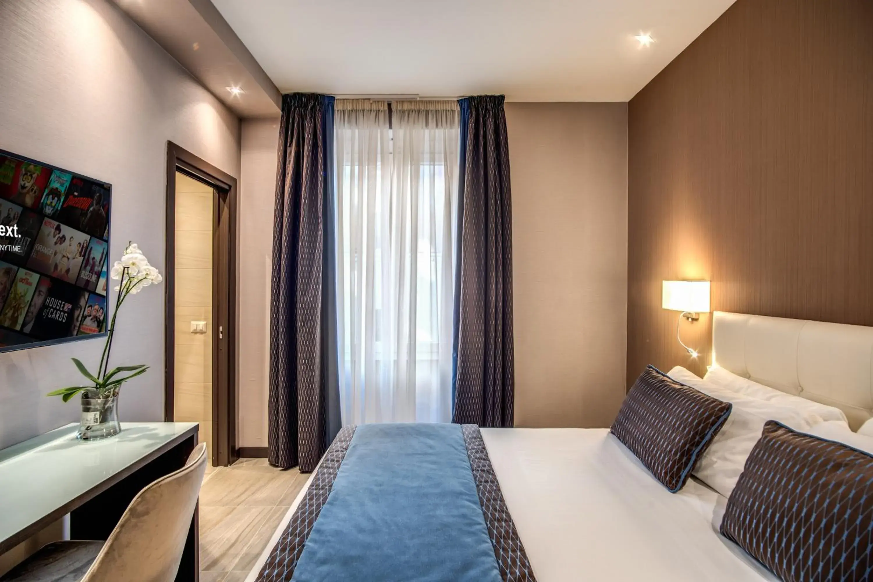 Bed in MZ HOTEL Bed in MZ HOTEL