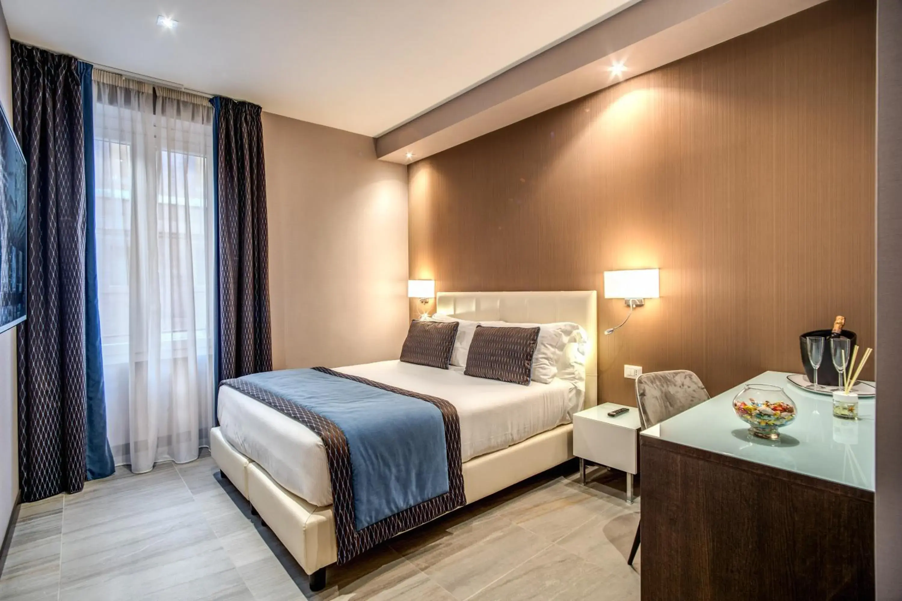 Bed in MZ HOTEL Bed in MZ HOTEL