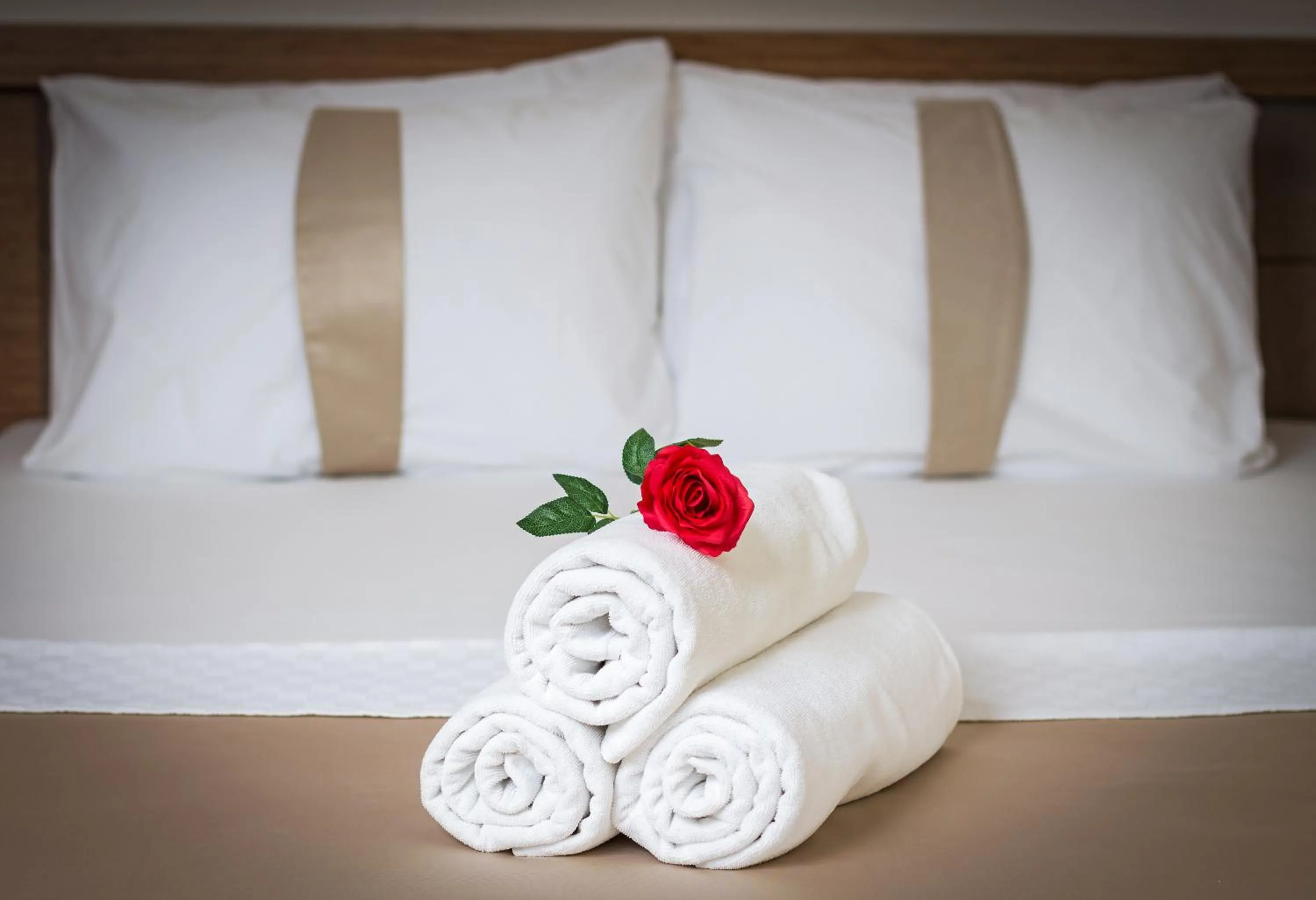 Decorative detail, Bed in Zeyn Otel Istanbul