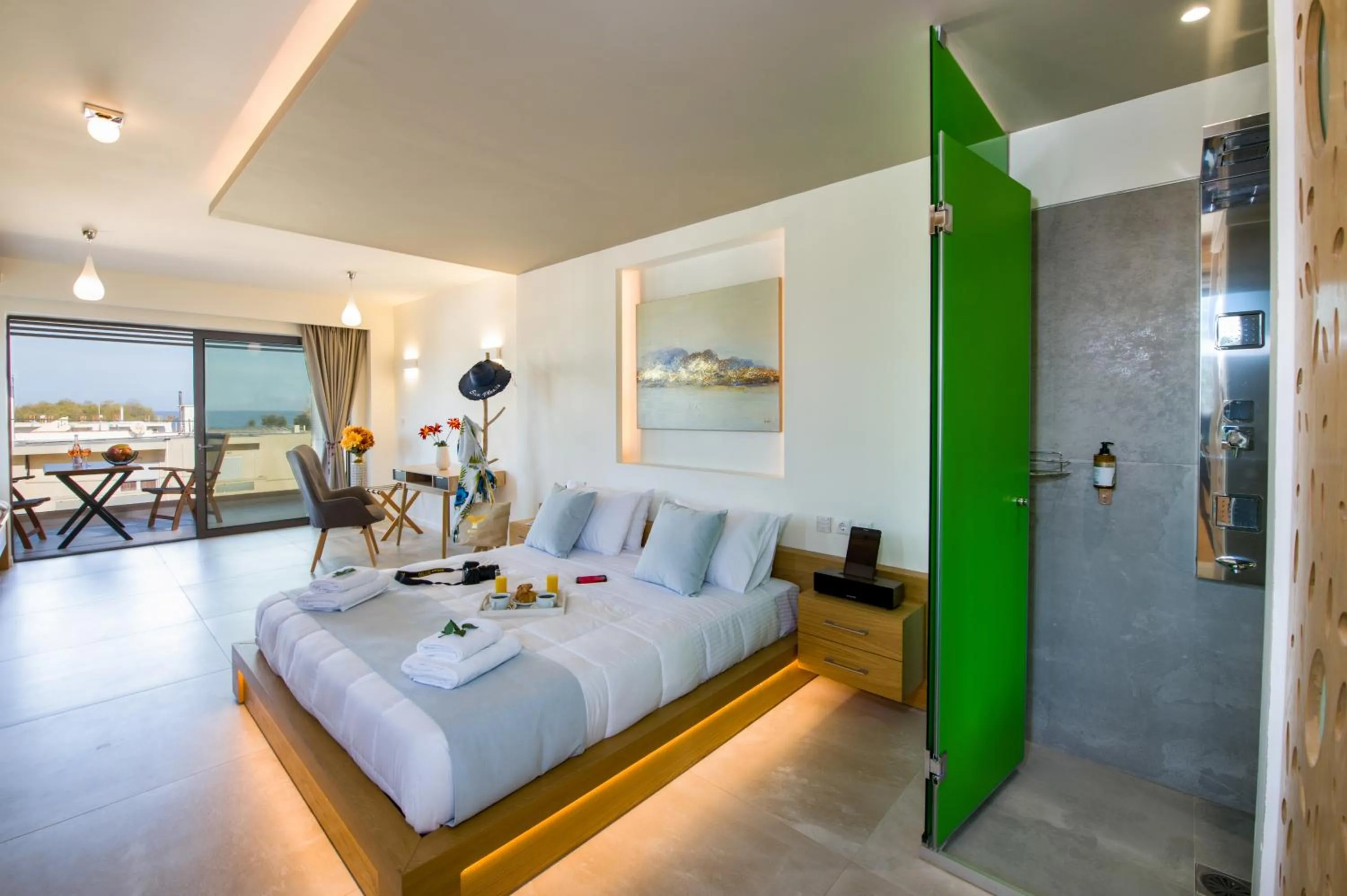 Bed in Lilium Luxury Suites