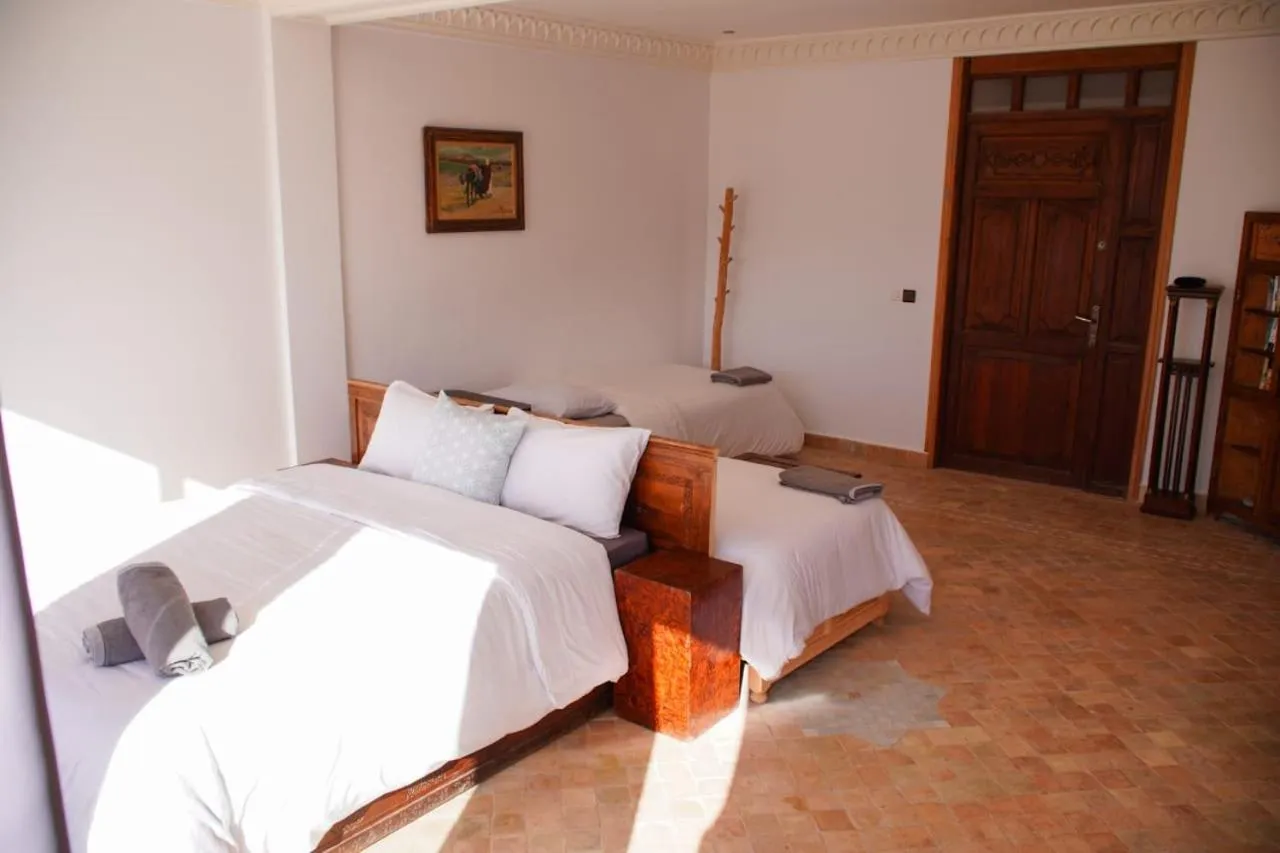 Bed in Imsouane Surf Paradise