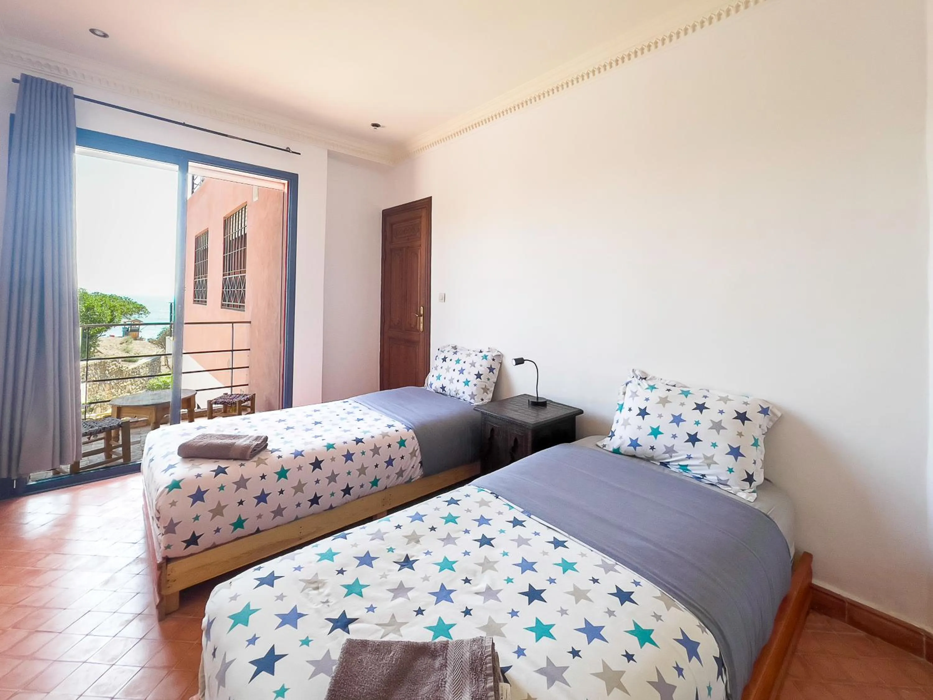 Bed in Imsouane Surf Paradise