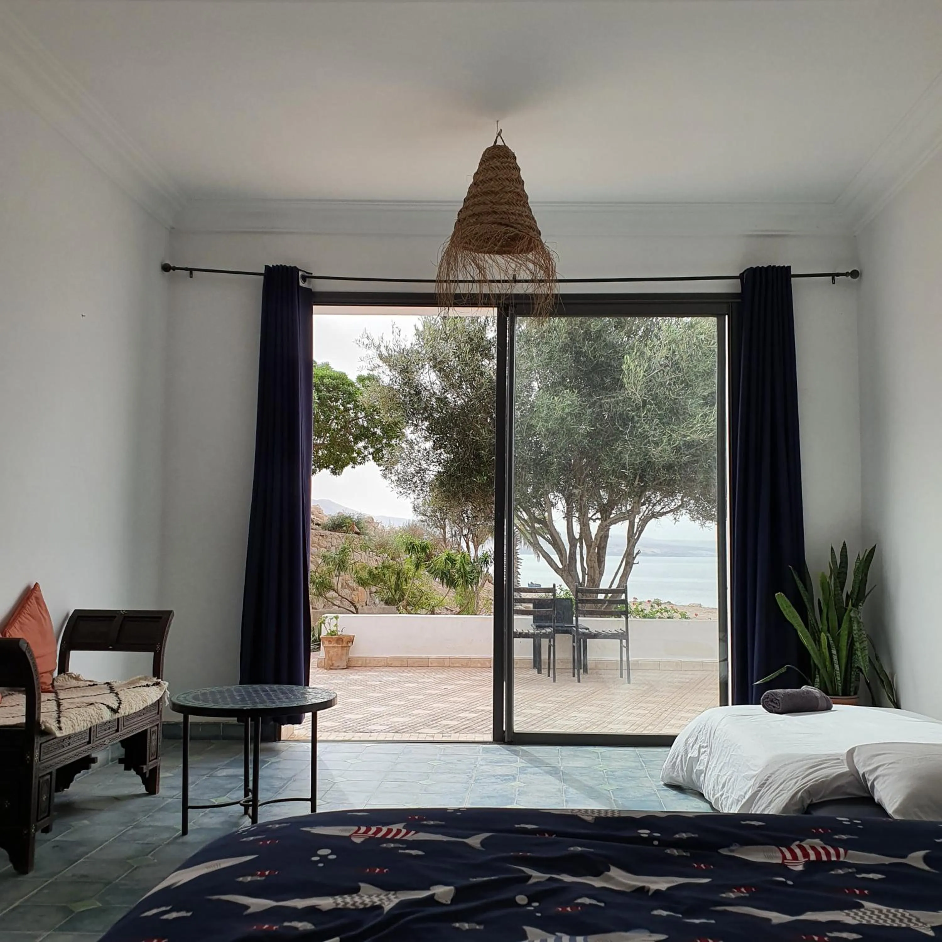 Bed in Imsouane Surf Paradise