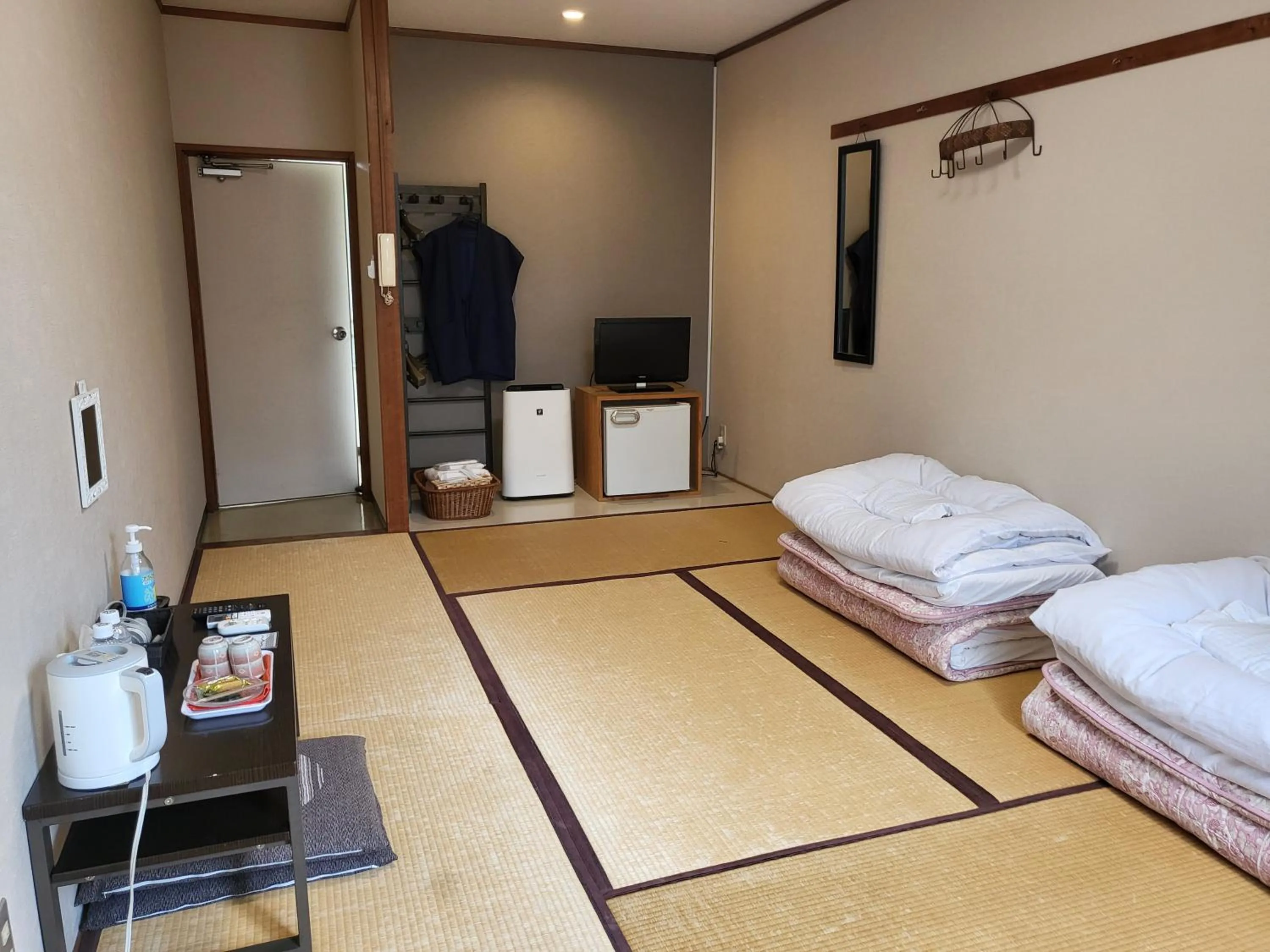 Bed in Ryokan Kume Himawari Sou