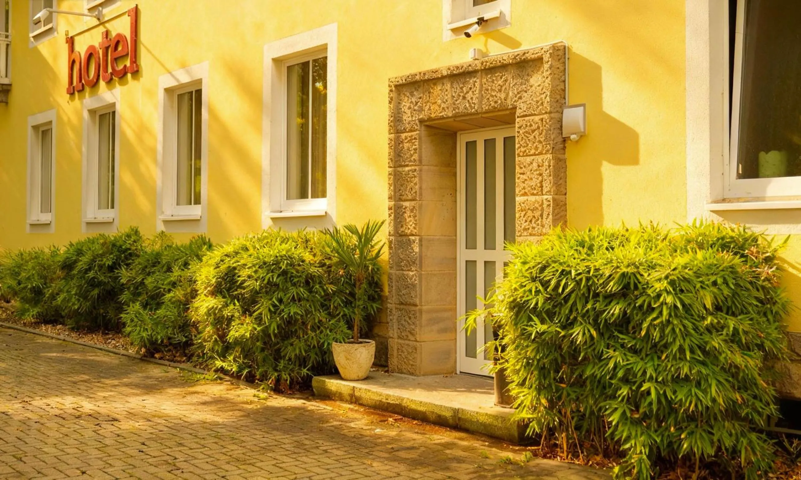 Property building in Hotel Ambiente