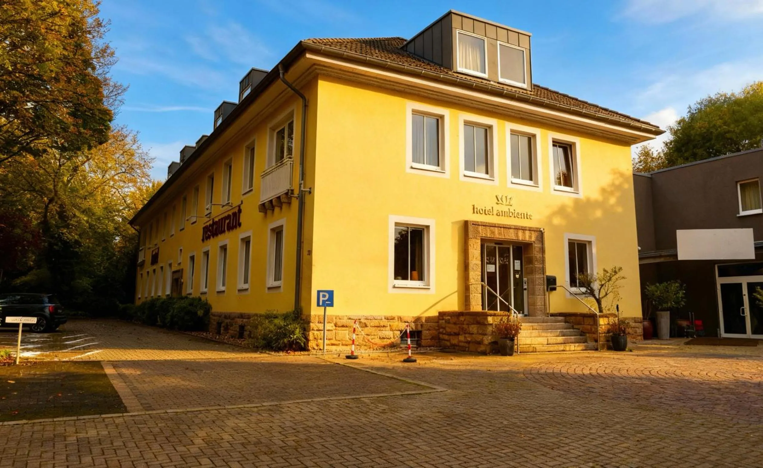 Property building in Hotel Ambiente