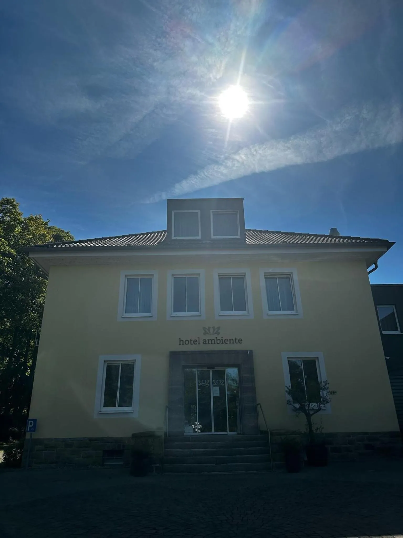 Property building in Hotel Ambiente