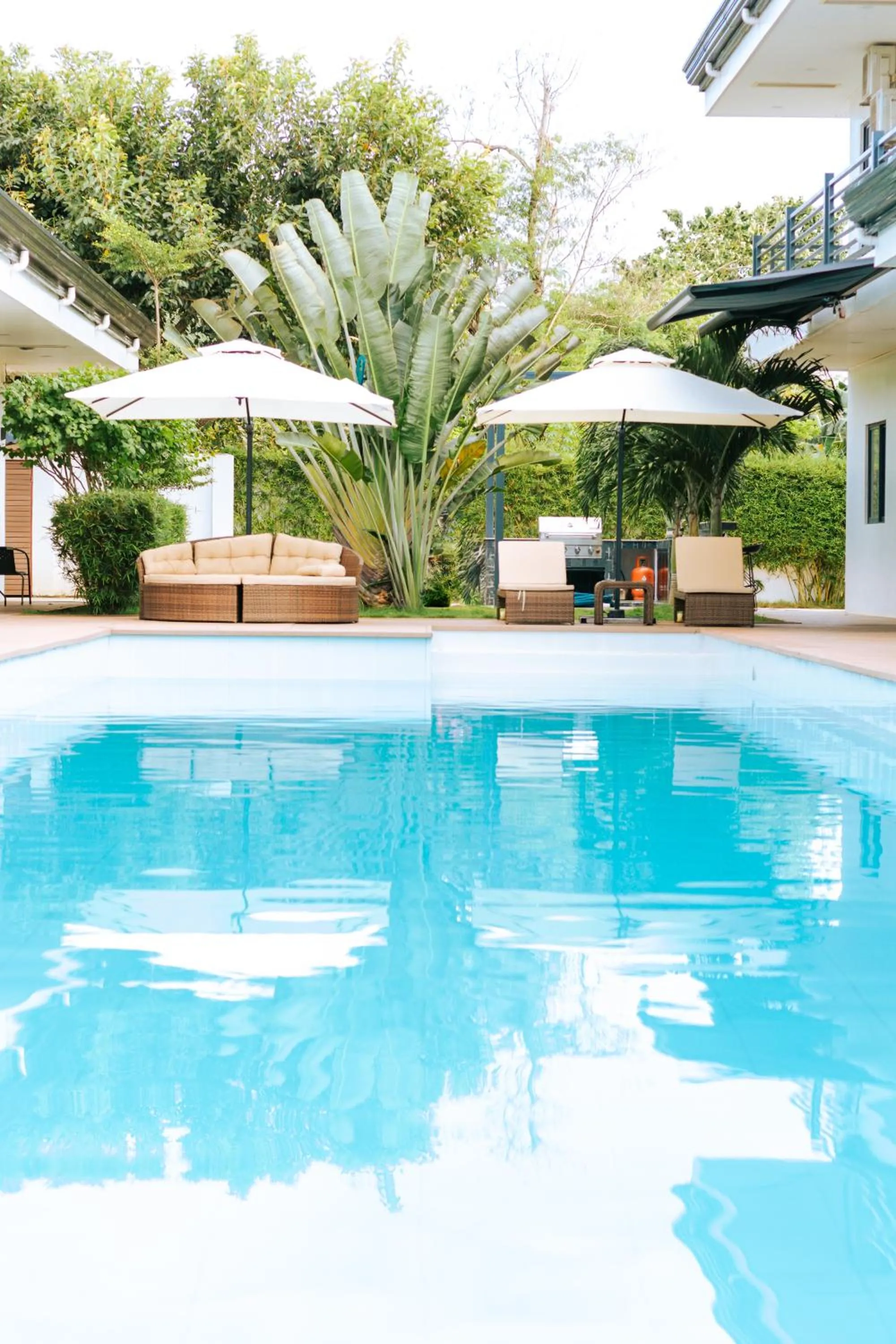 Pool view in Bohol Cattleya Resort