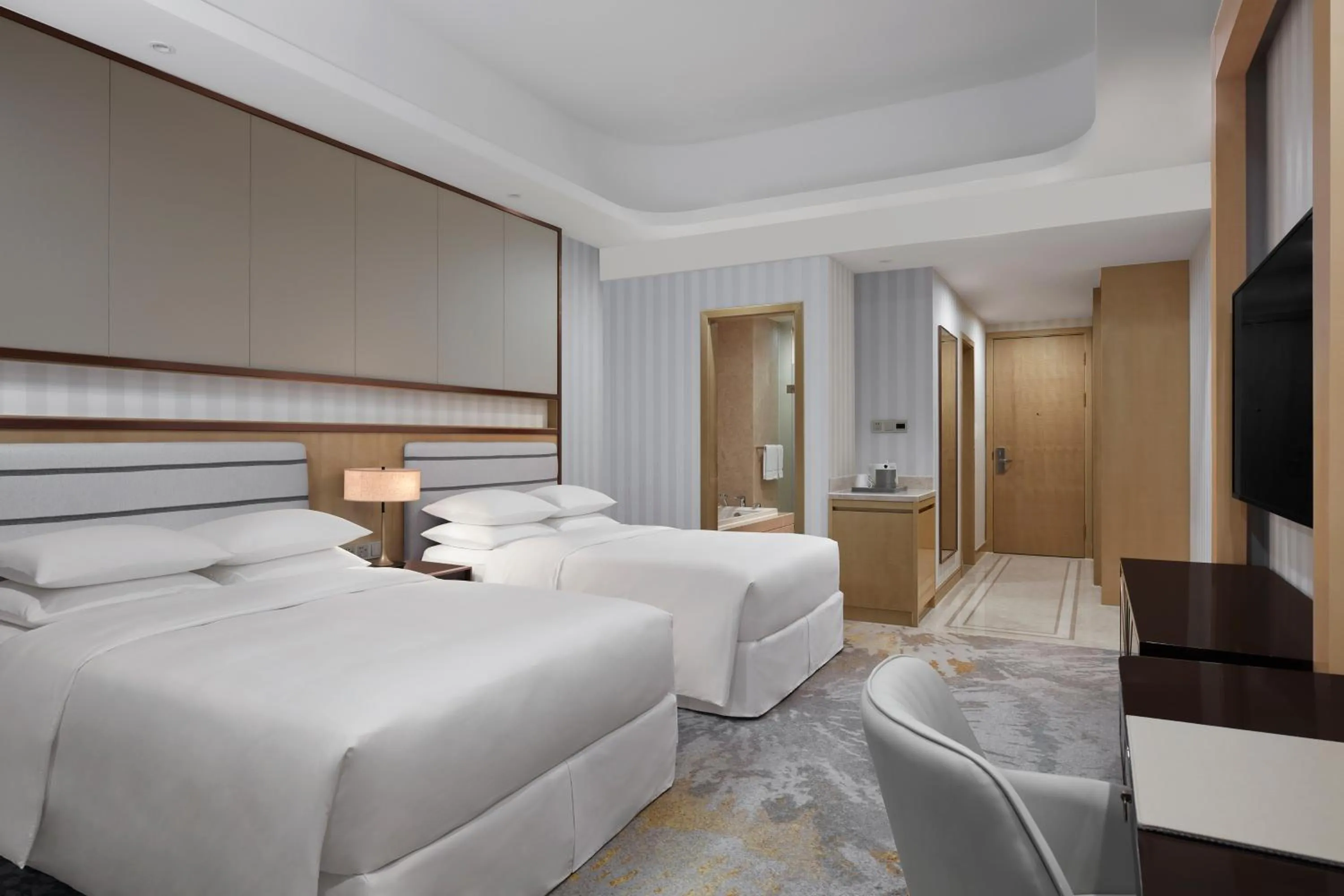 Bed in Sheraton Shaoxing Shangyu