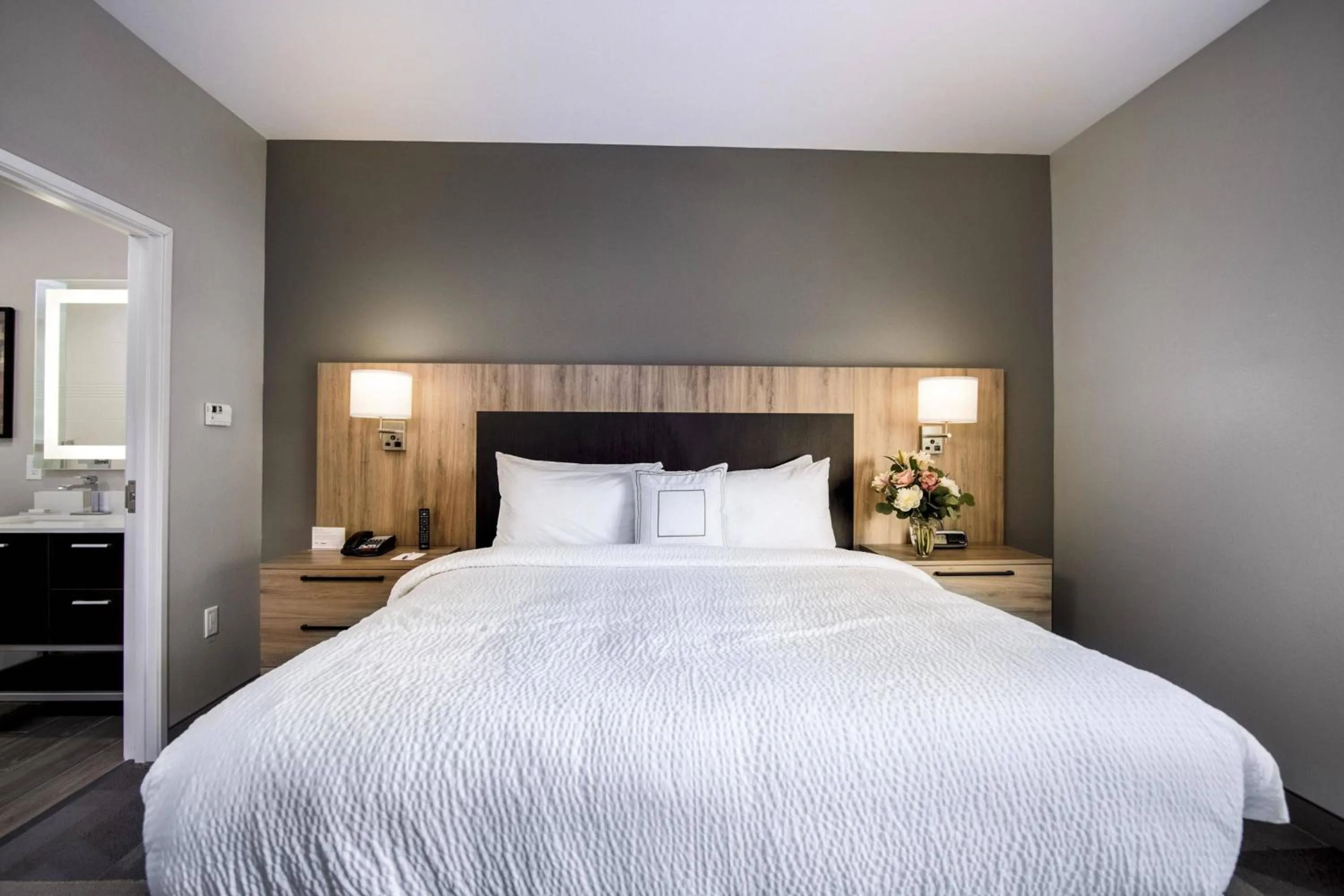 Bedroom, Bed in TownePlace Suites by Marriott Houston Hobby Airport