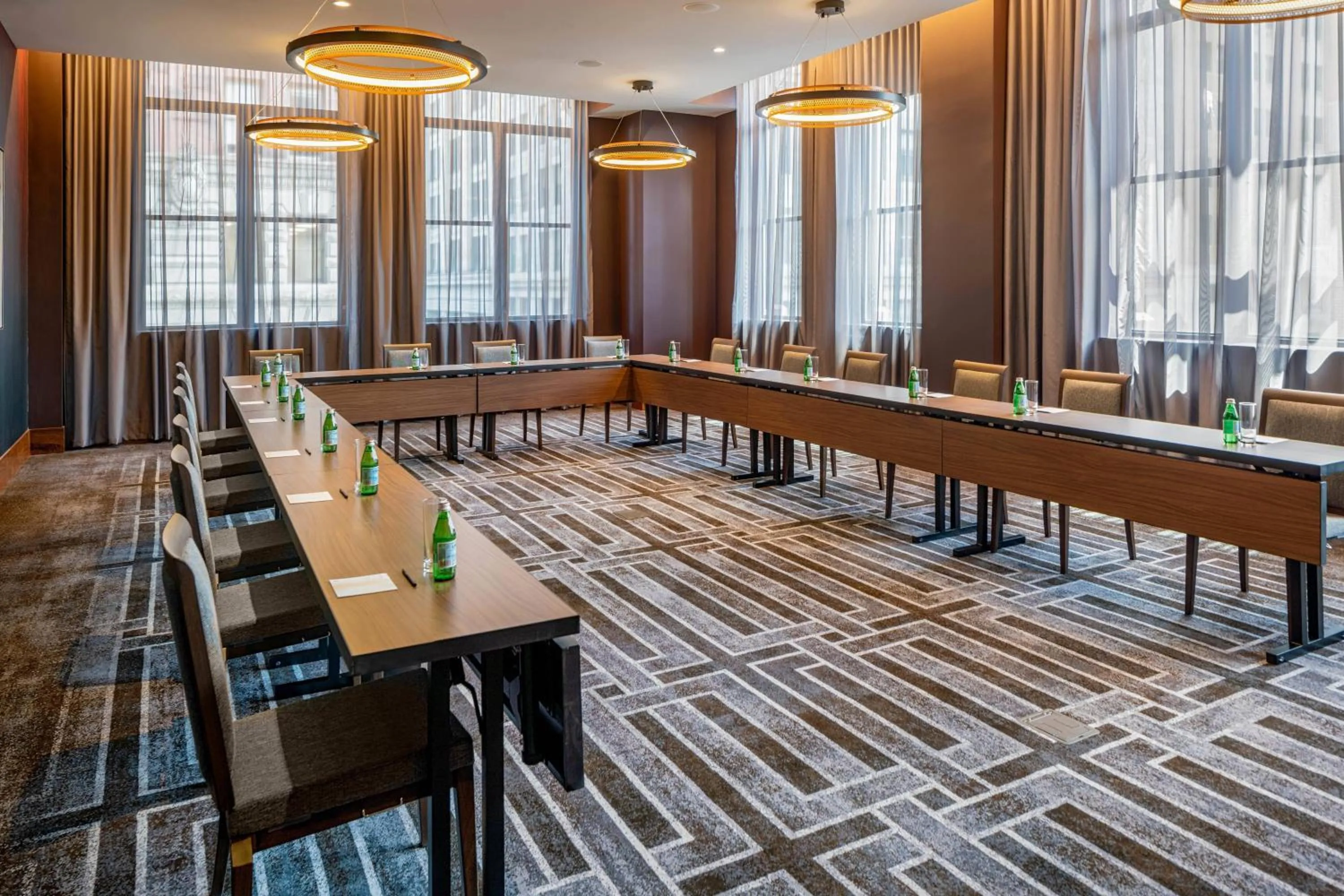 Meeting/conference room in The Industrialist Hotel, Pittsburgh, Autograph Collection