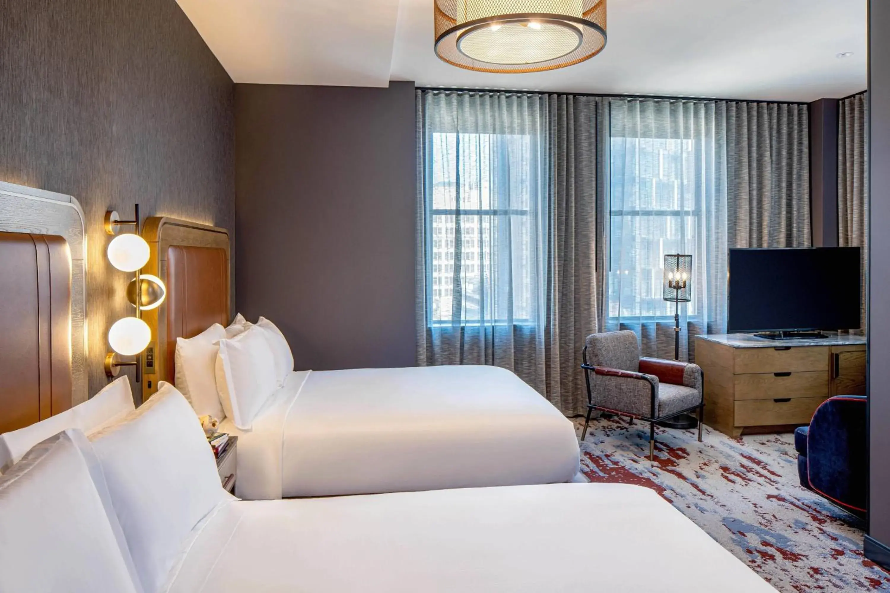 Photo of the whole room, Bed in The Industrialist Hotel, Pittsburgh, Autograph Collection Photo of the whole room, Bed in The Industrialist Hotel, Pittsburgh, Autograph Collection