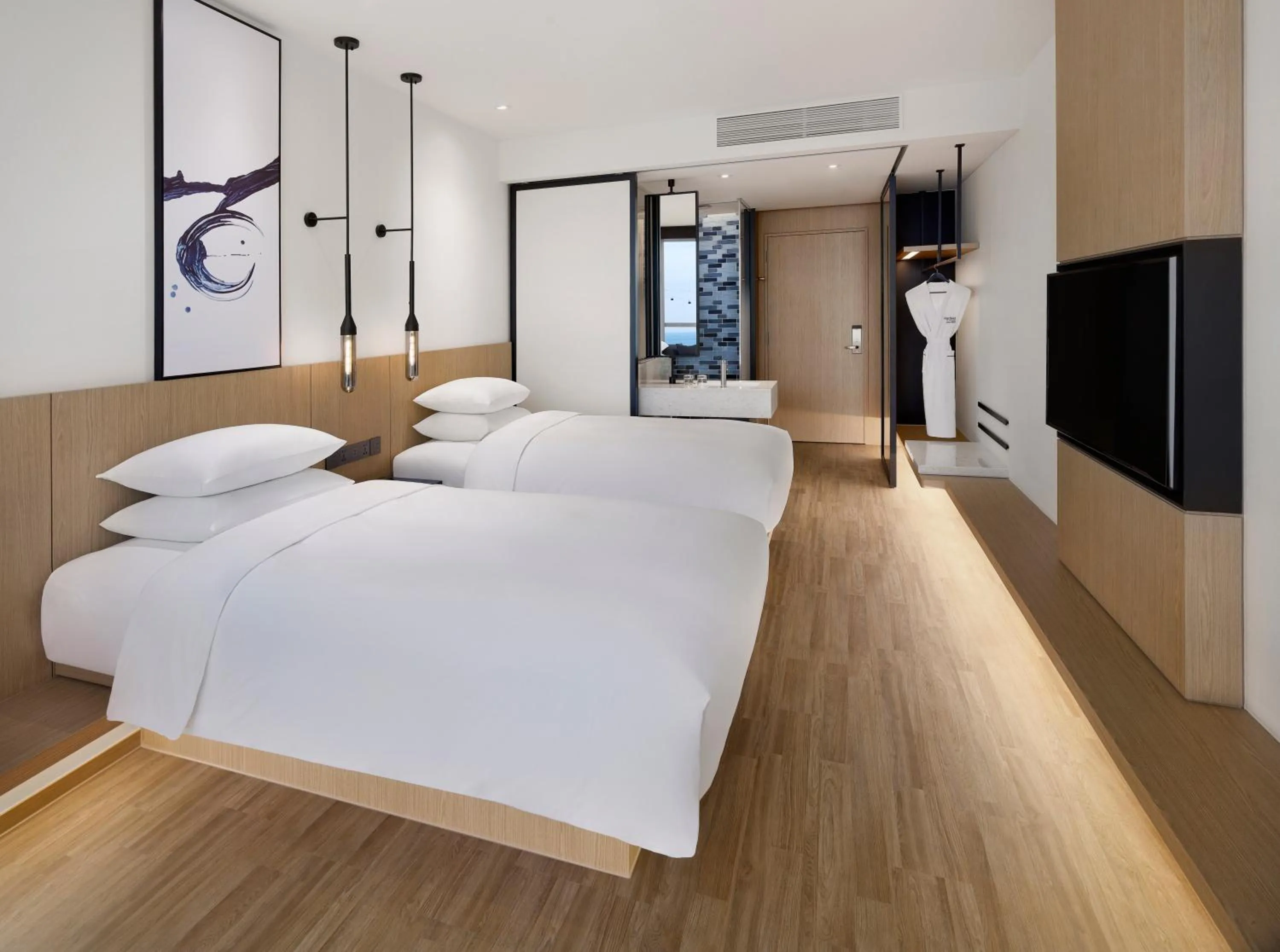 Bed in Fairfield by Marriott Busan Songdo Beach