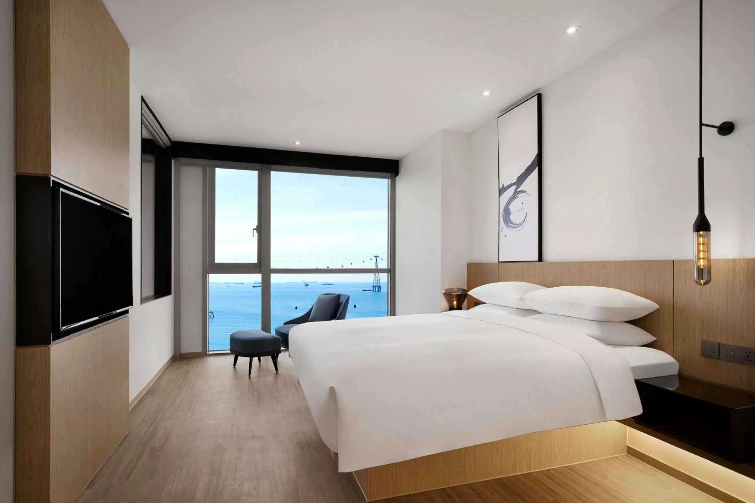 Bedroom, Bed in Fairfield by Marriott Busan Songdo Beach