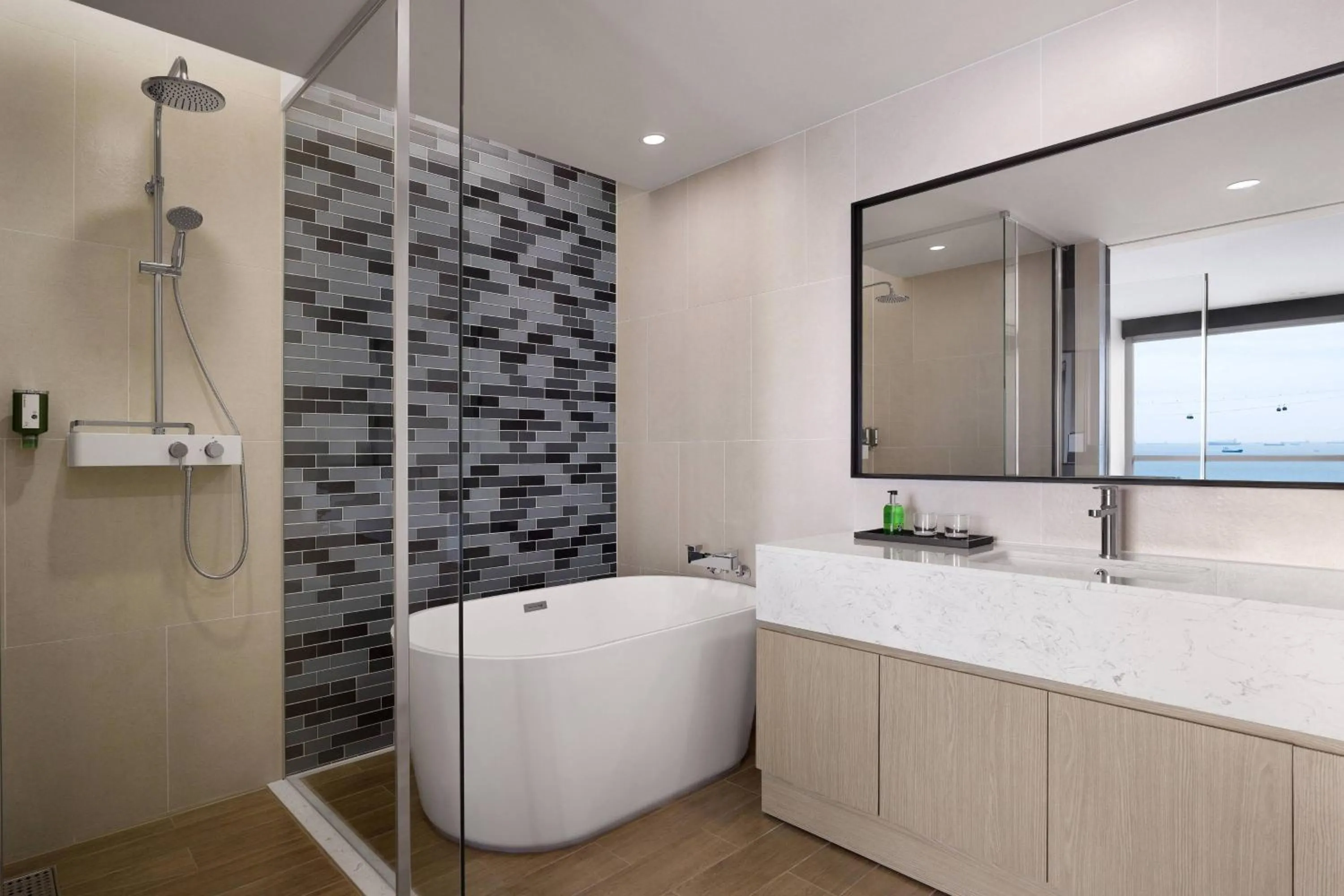 Bathroom in Fairfield by Marriott Busan Songdo Beach