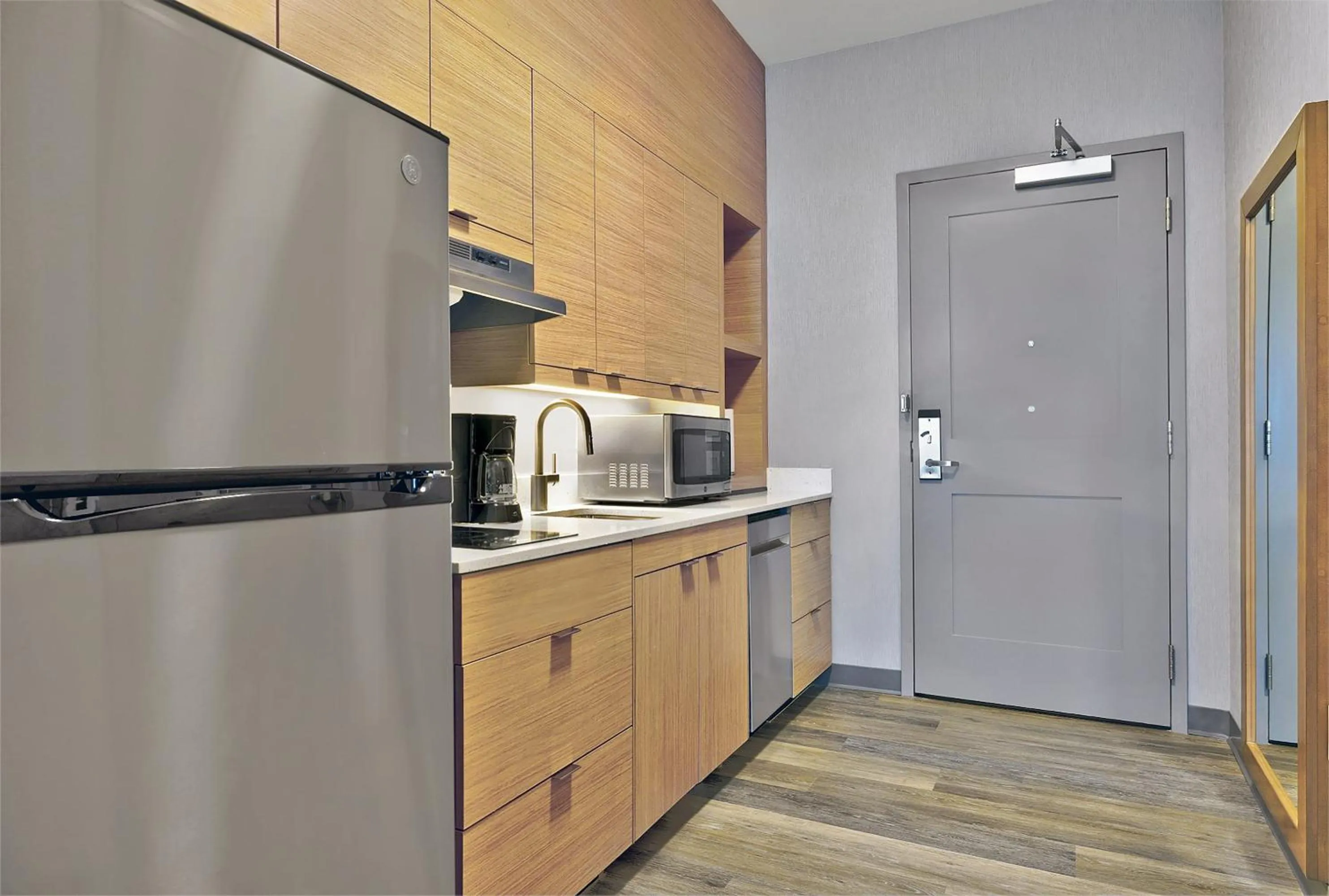 Kitchen or kitchenette in TownePlace Suites by Marriott Sacramento Elk Grove
