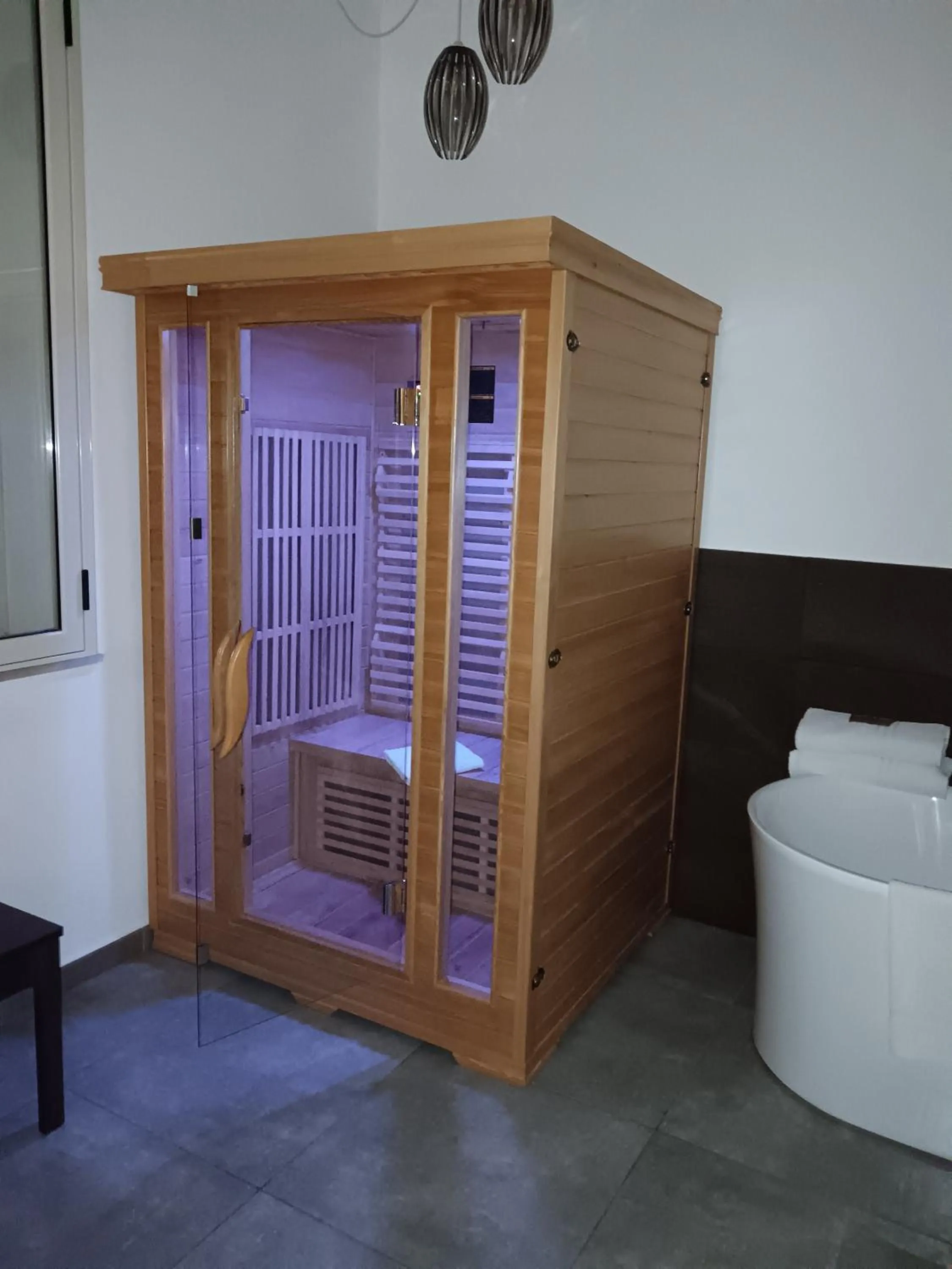 Sauna in Inkantu B&B