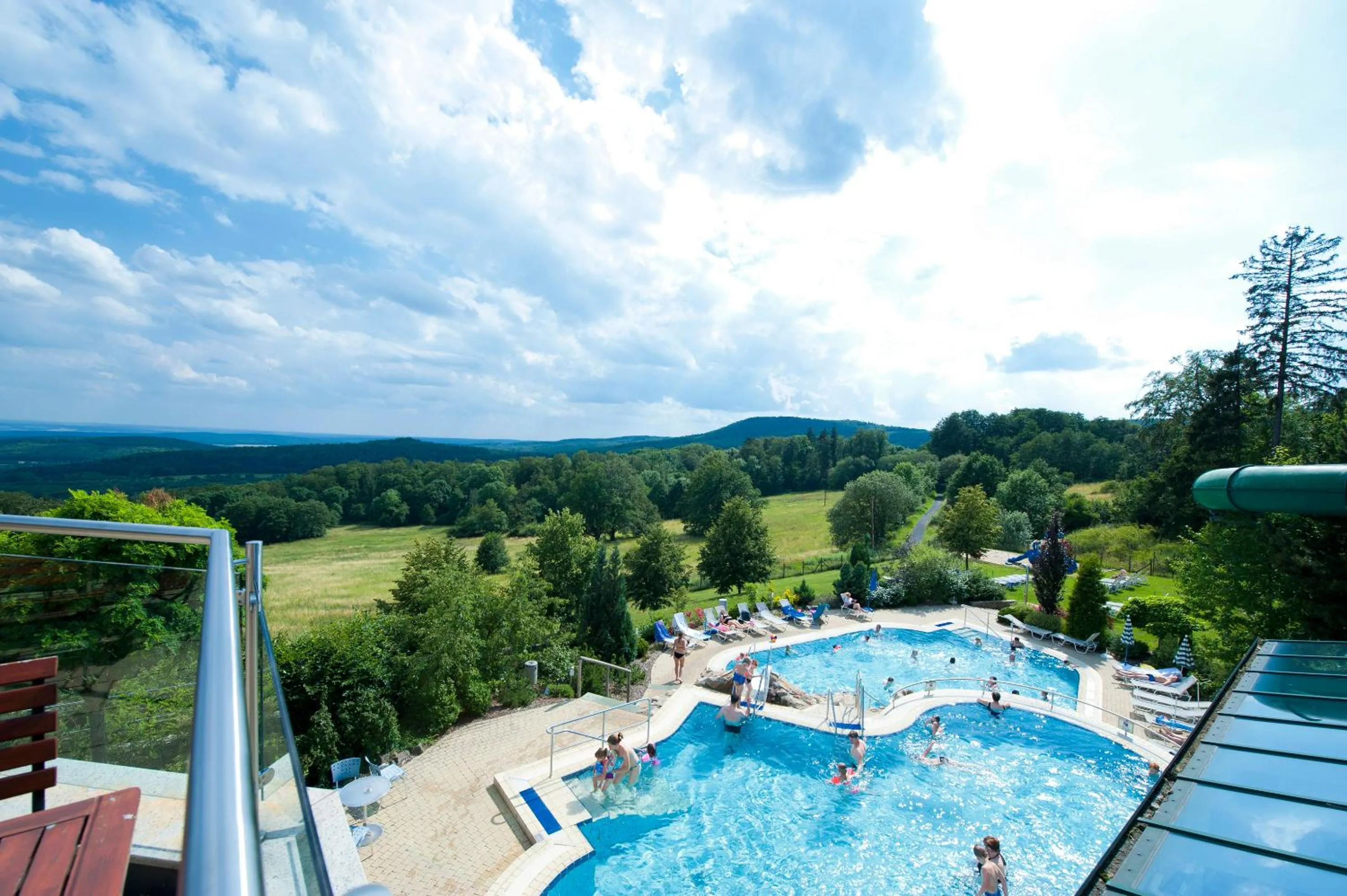 Swimming pool in Rhön Park Aktiv Resort