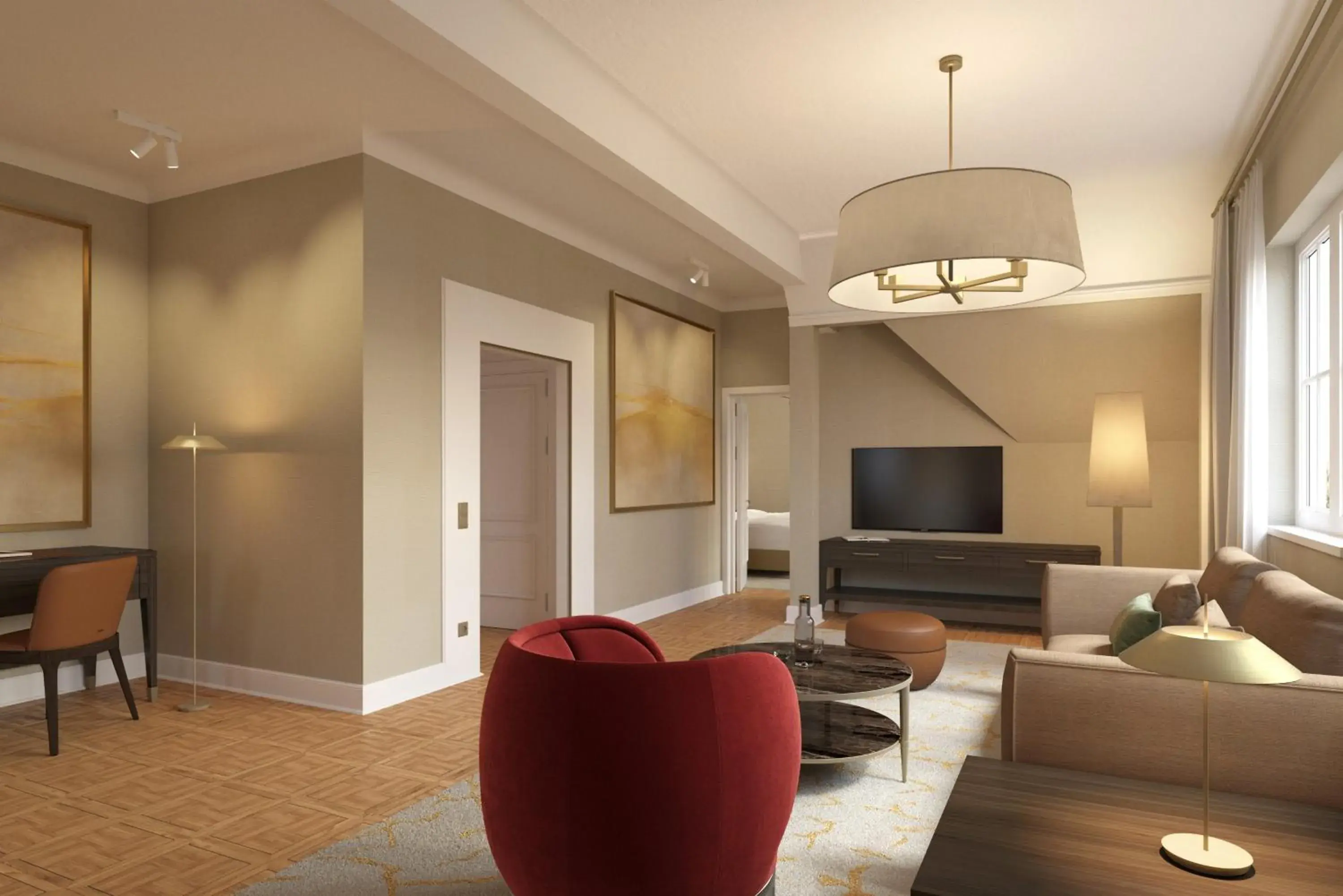 Living room in Falkenstein Grand, Autograph Collection Living room in Falkenstein Grand, Autograph Collection