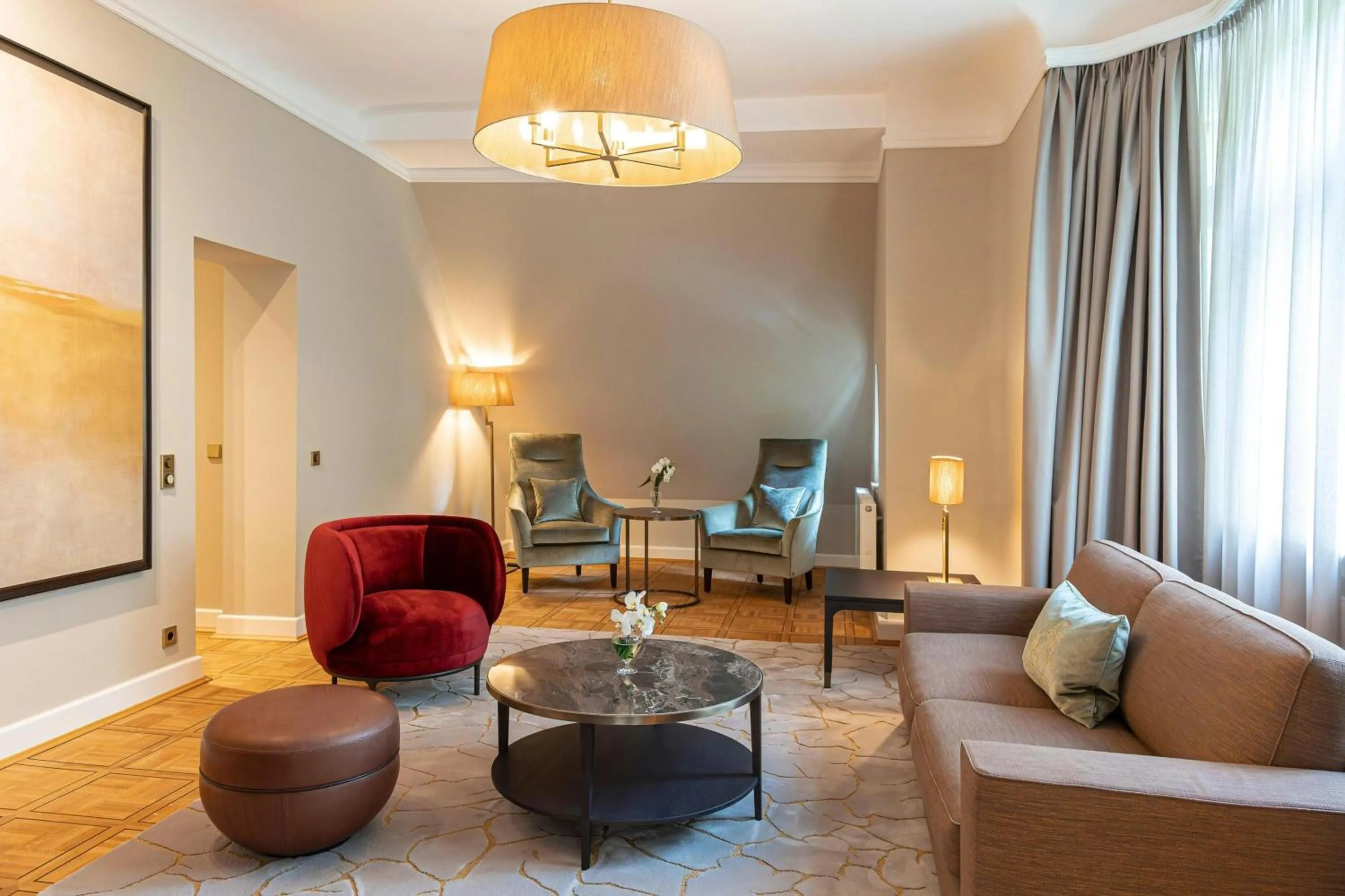 Living room in Falkenstein Grand, Autograph Collection