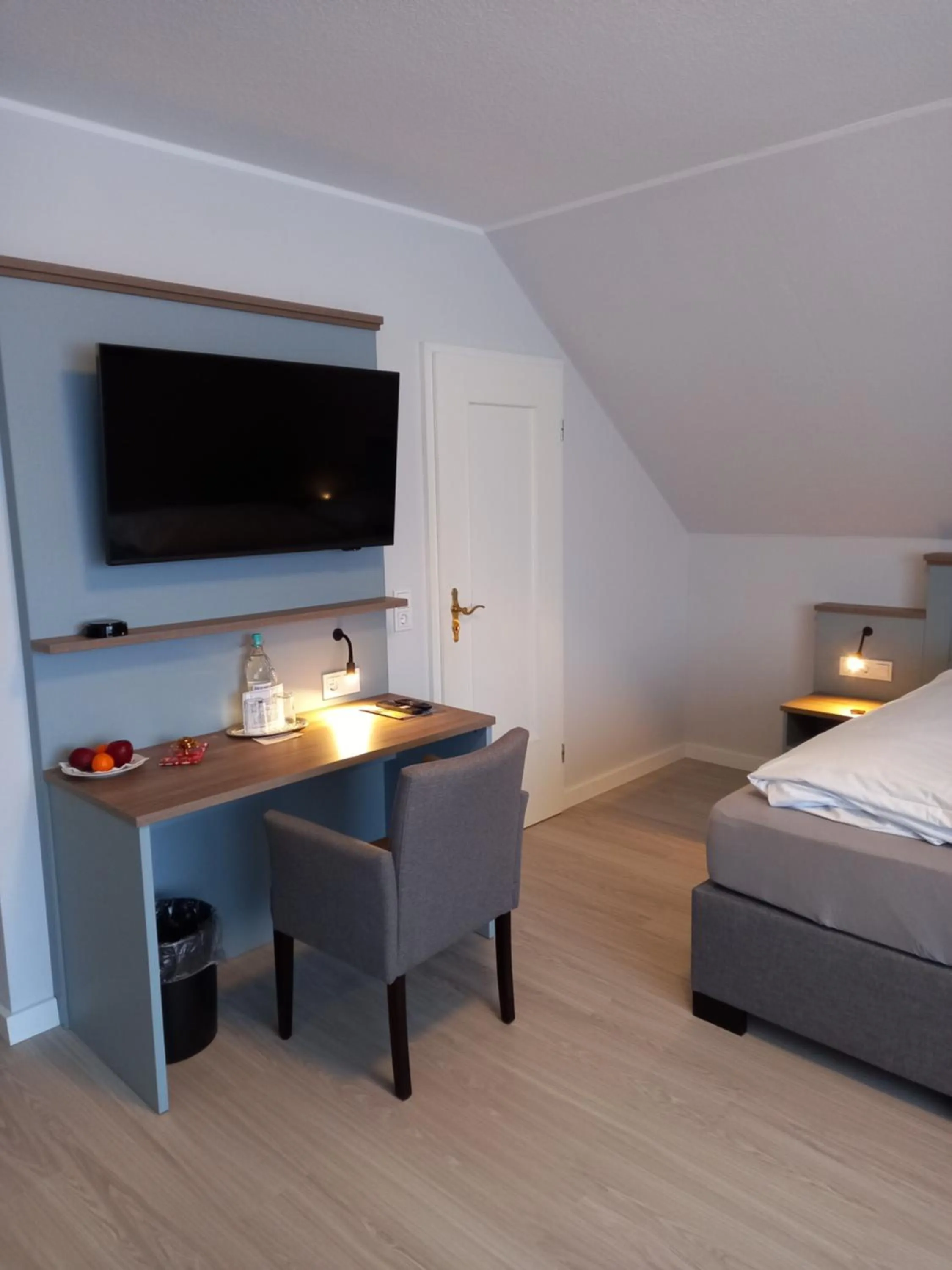 Bed in Mein Vierjahreszeiten Hotel Garni Superior